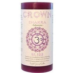 7 Chakra Healing Candles - Crown Chakra Candle for Meditation, Yoga & Spiritual Balance | Aromatherapy & Relaxation Gift Set