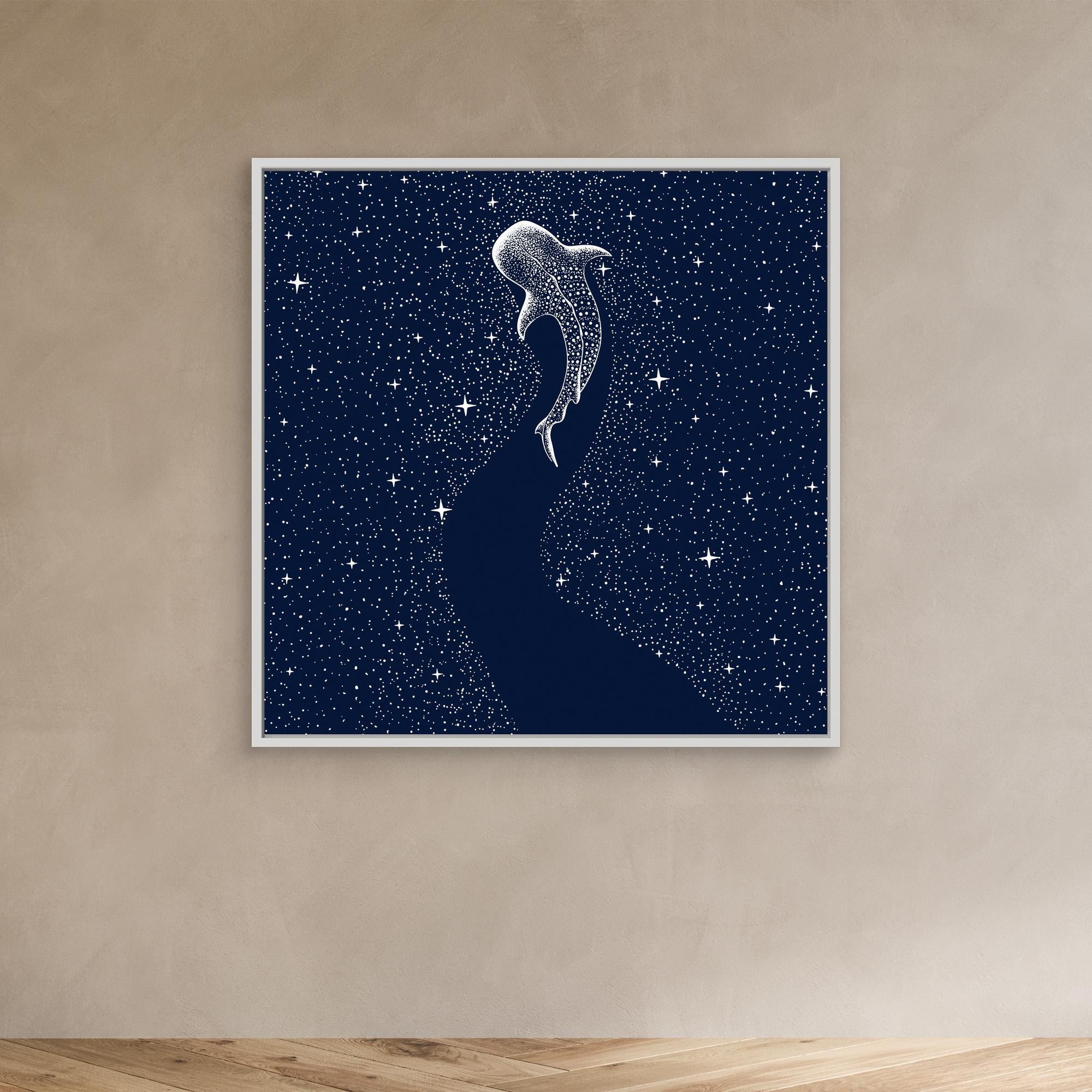 Star Eater Canvas Print by Alirıza Çakir - Stunning Space Artwork for Home & Office Decor | Perfect Gift for Astronomy Lovers