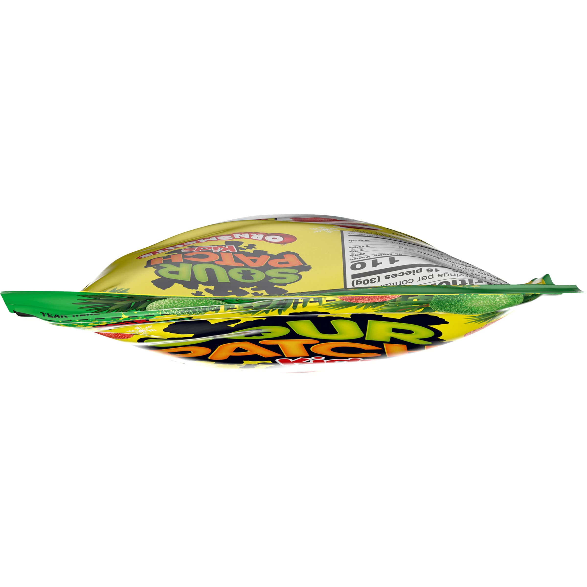 Sour Patch Kids Holiday Candy - Soft & Chewy Sour & Sweet Gummy Treats, 10 oz Bag - Perfect for Christmas Stocking Stuffers, Party Favors & Office Snacks