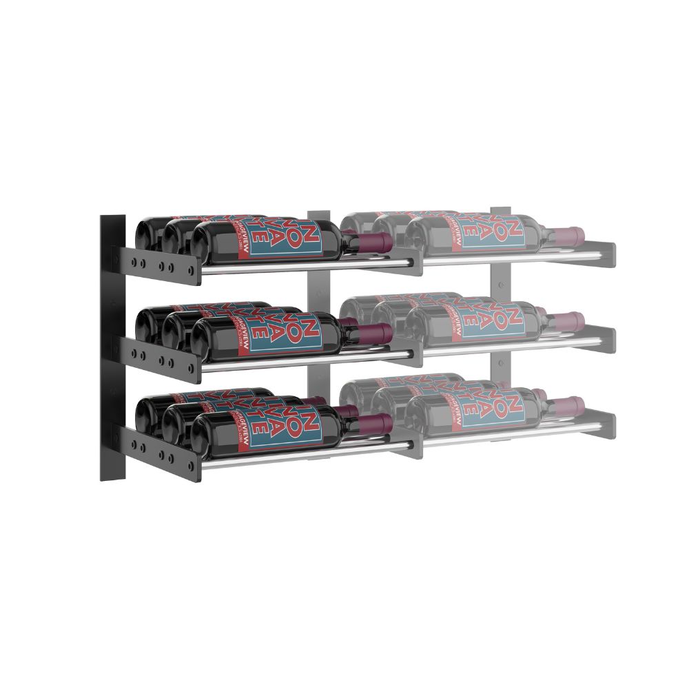 15 Inch Wine Wall Extension - Single Column for Home Bar, Kitchen, or Dining Room Storage | Premium Wine Rack Organizer for Wine Bottles