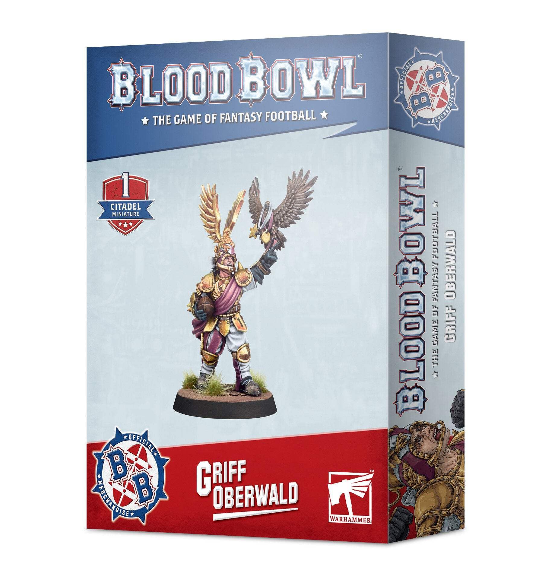 Blood Bowl: Griff Oberwald - Official Fantasy Football Board Game | Collectible Miniature & Strategy Game for Tabletop Fans | Perfect for Game Nights & Tournaments