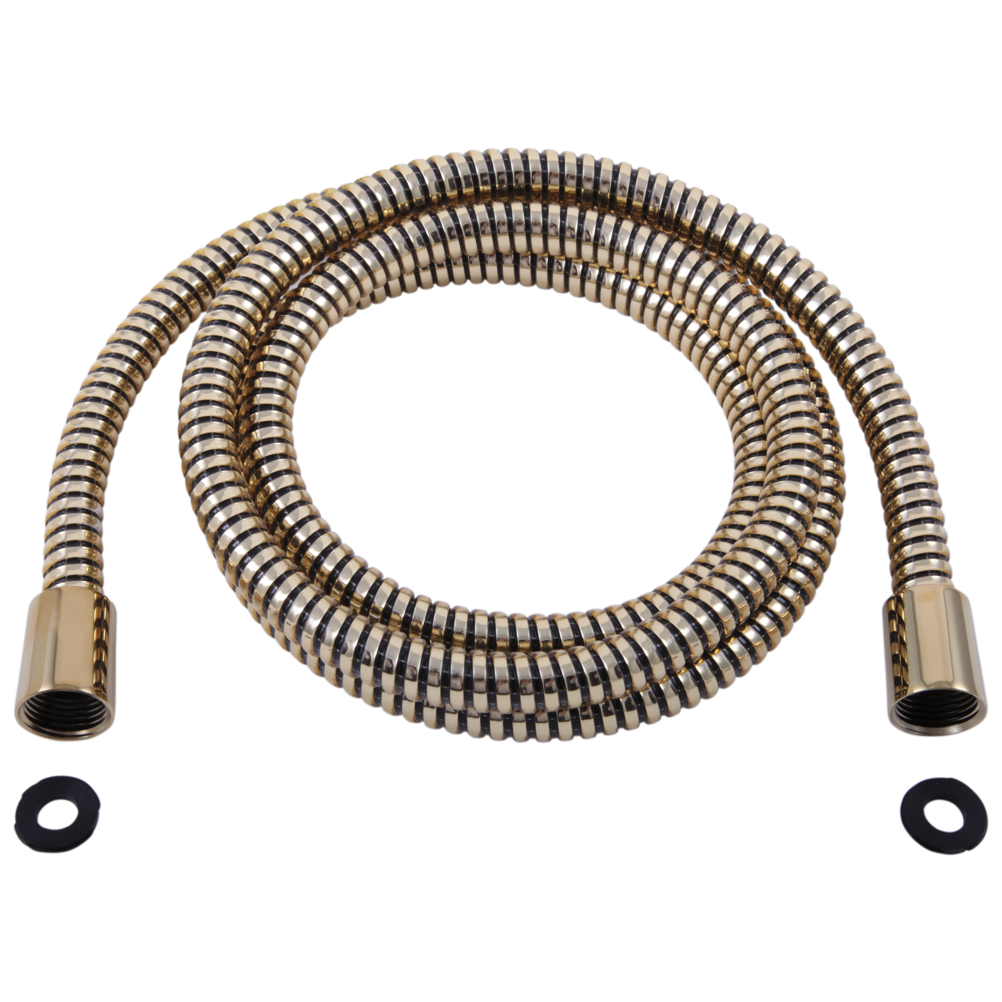 Delta 69 UltraFlex Hand Shower Hose in Polished Brass (RP64157PB) - Flexible & Durable Shower Hose for Bathroom, Spa & RV Use
