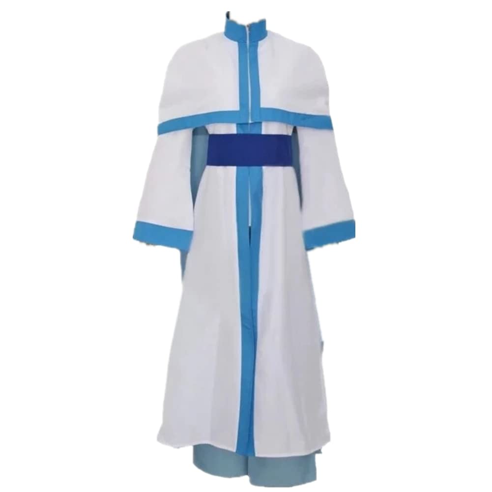 White Dragon Kija Cosplay Costume from Akatsuki No Yona Anime - Perfect for Halloween, Comic Con & Anime Convention Outfits