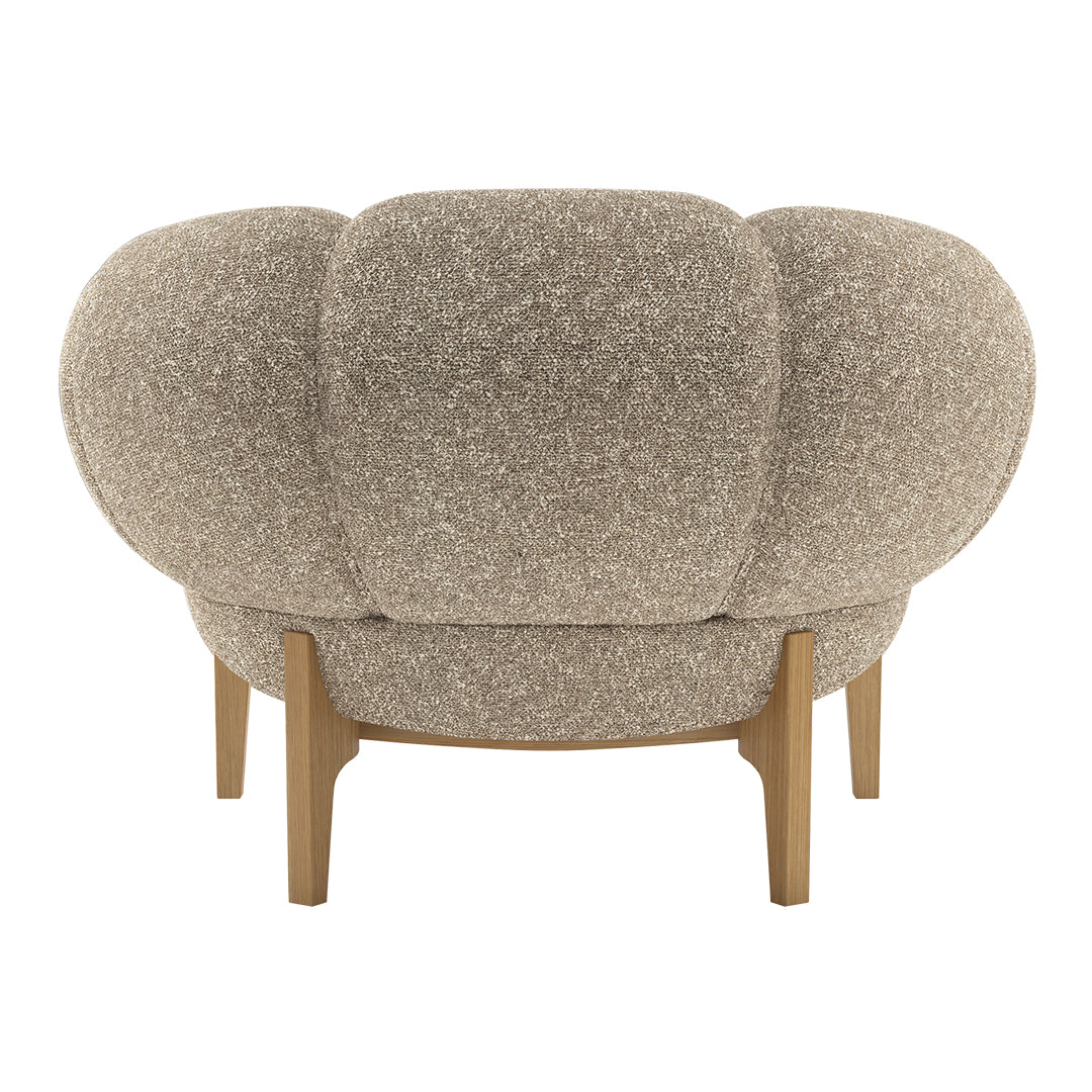 Modern Croissant Lounge Chair - Comfortable Crescent-Shaped Accent Chair for Living Room, Bedroom, or Office - Perfect for Relaxing, Reading, and Napping