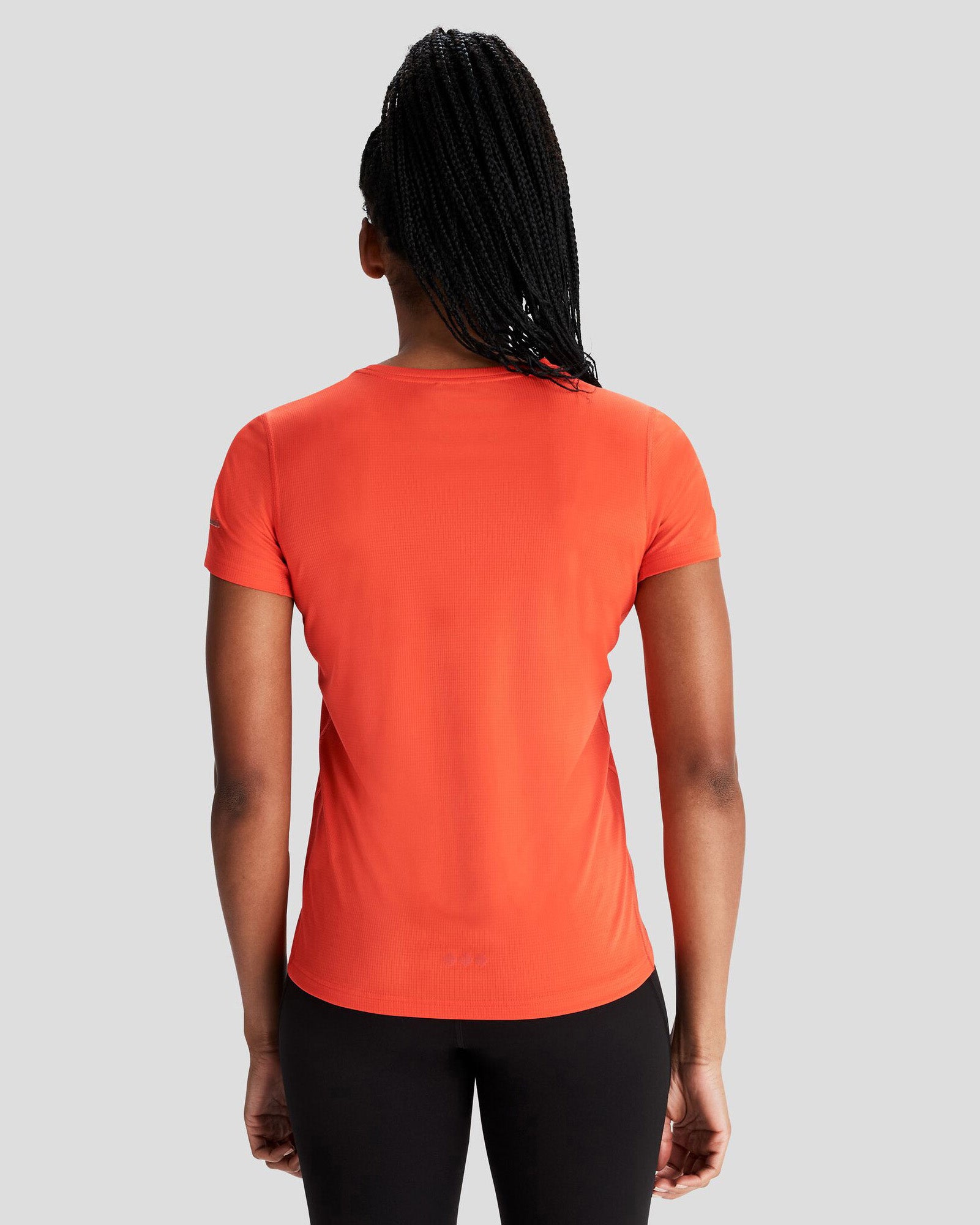 Women's Seeker T-Shirt in Hut Orange - Comfortable Casual Tee for Everyday Wear, Outdoor Activities & Street Style Fashion