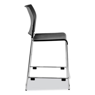 NPS Cafetorium Bar Height Stool - Heavy Duty 500lb Weight Capacity, 31 Inch Seat Height - Perfect for Home Bars, Kitchen Islands & Commercial Use