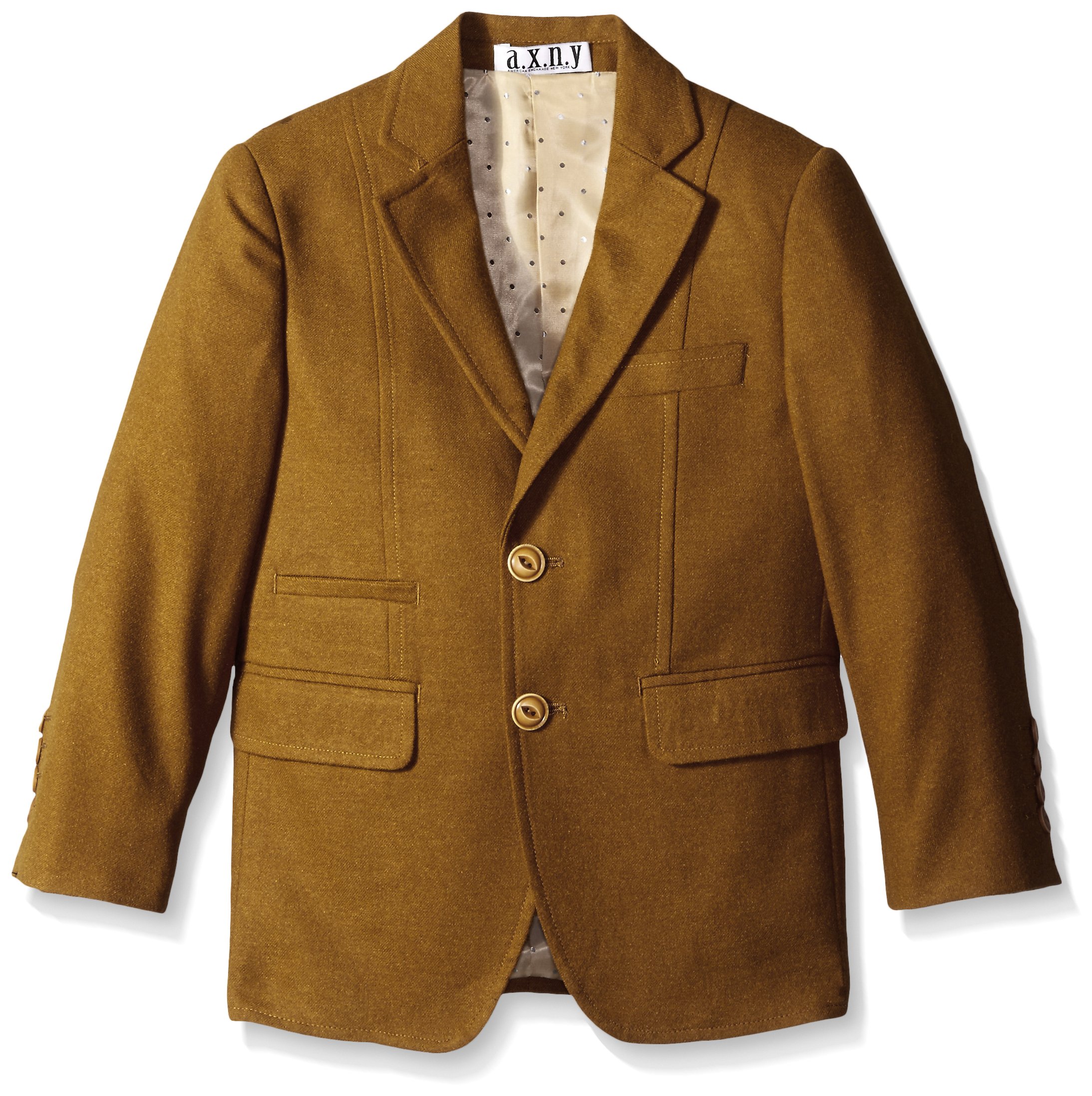 Isaac Mizrahi Boys' Solid Color Blazer Jacket for Formal Occasions, School Events & Special Outfits