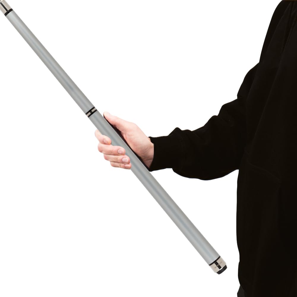 Premium Silver Action Break Jump Billiards Pool Cue Stick - Professional Billiards Accessory for Break Shots & Jump Shots - Perfect for Tournaments & Home Game Rooms