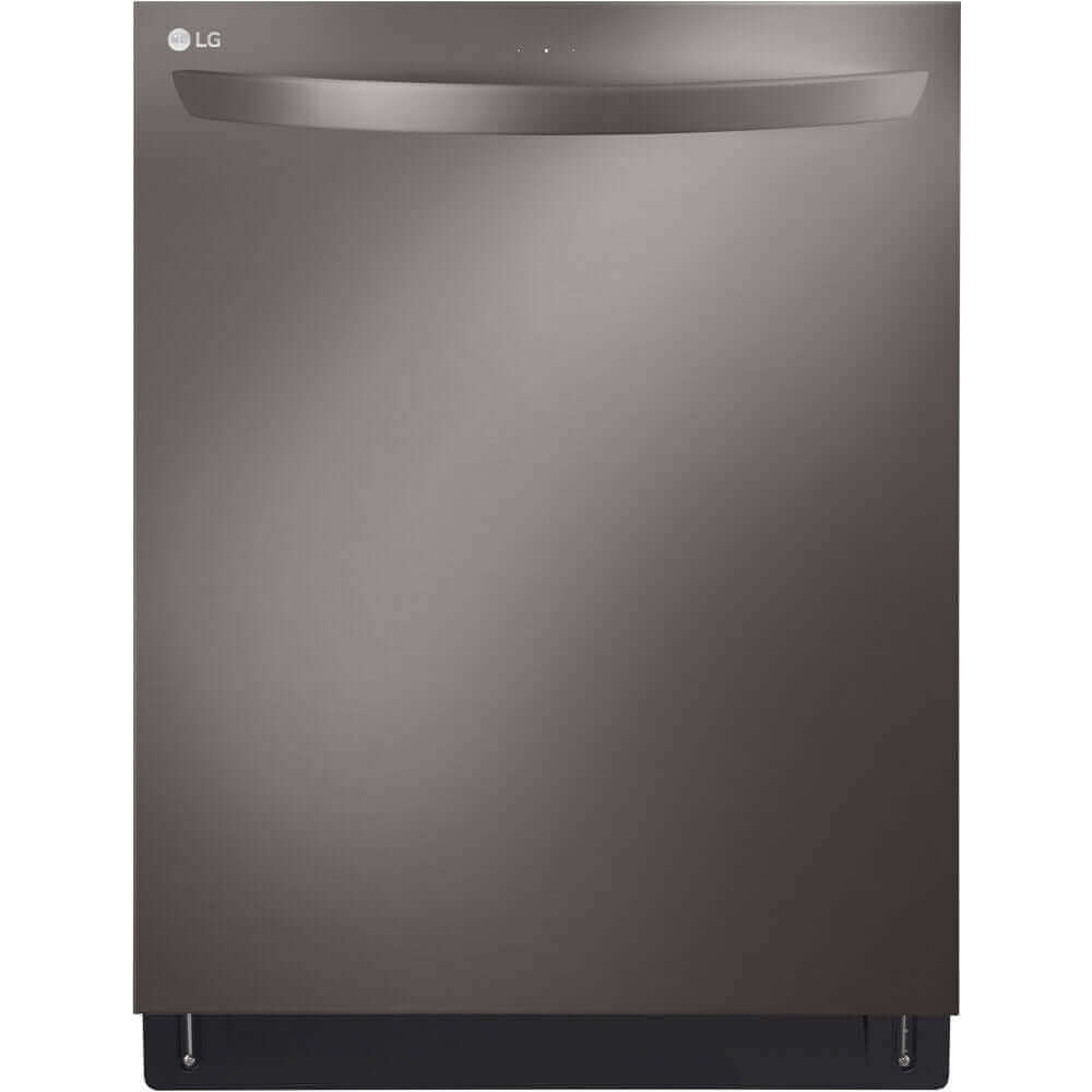 LG 24 Inch Top Control Wi-Fi Enabled Dishwasher with TrueSteam Technology & 3rd Rack - Black Stainless Steel (LDTS5552D) | Energy Efficient Quiet Operation for Modern Kitchens