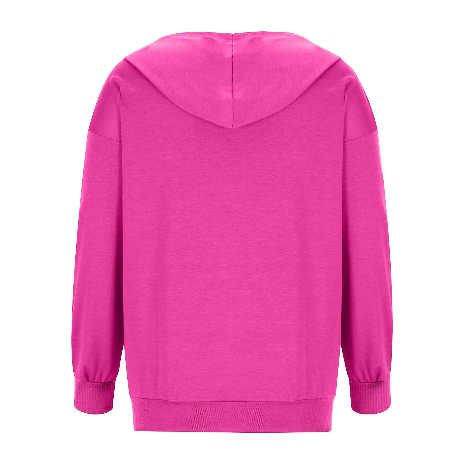 Yihaojia Women's Lightweight Color Block Hooded Sweatshirt - Long Sleeve Pullover with Pocket | Casual Loungewear, Fall Layering & Outdoor Activities