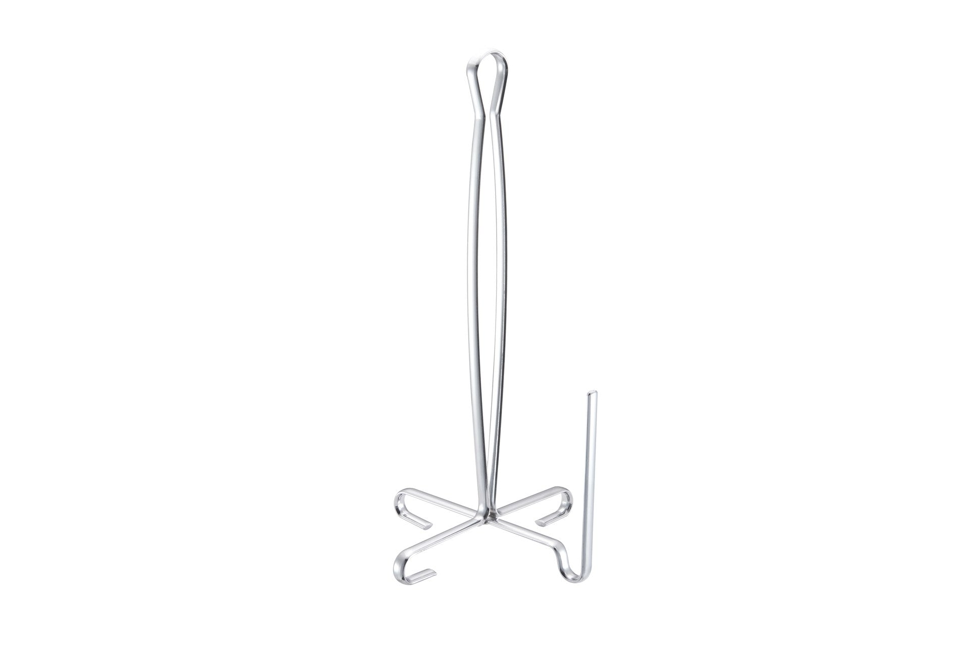 Flat Wire Paper Towel Holder - Stainless Steel Kitchen Organizer for Countertop or Under Cabinet - Perfect for Home, Office, and Restaurant Use