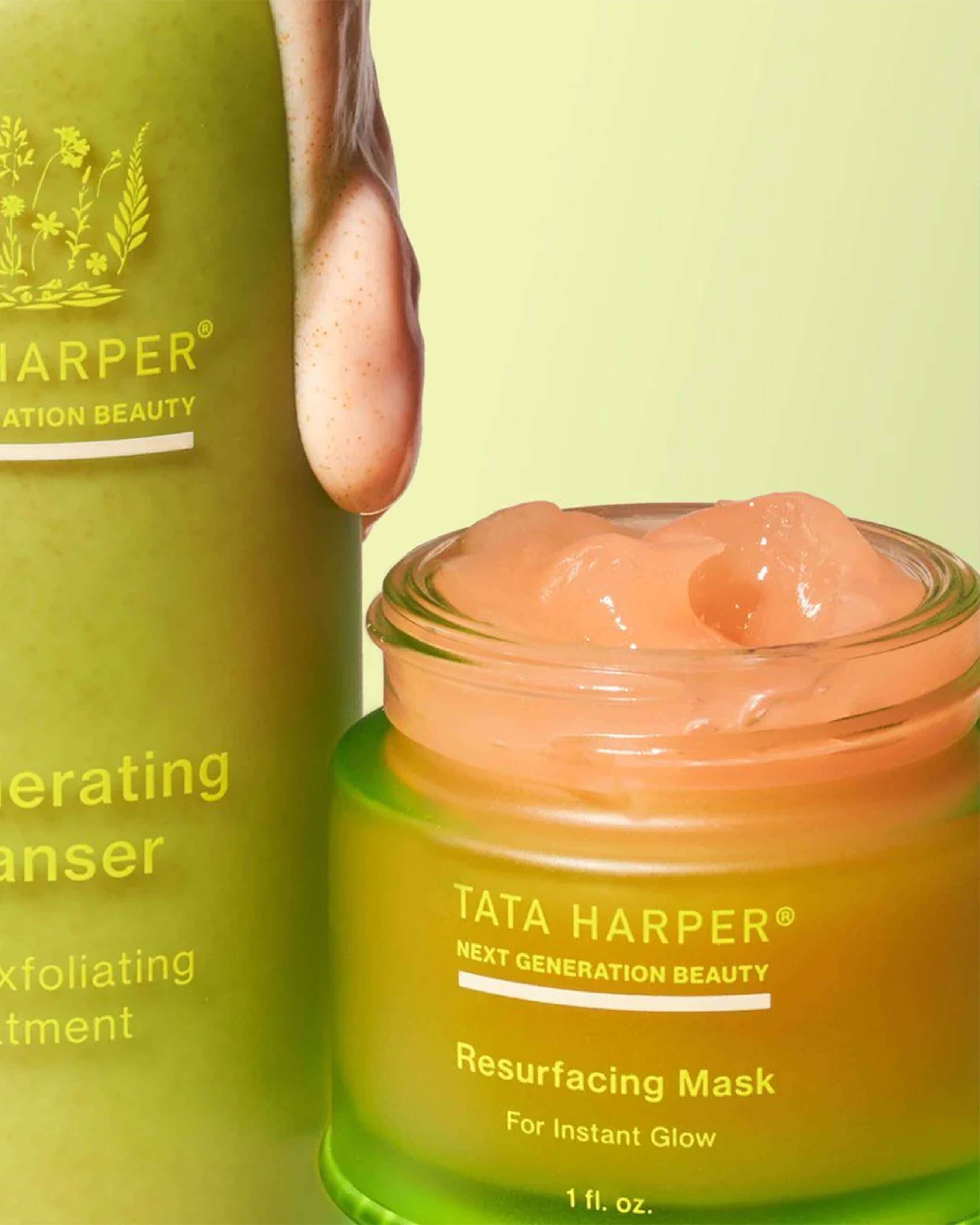 Best Resurfacing Face Mask for Glowing Skin - Exfoliating & Brightening Treatment for Acne, Wrinkles & Dark Spots | At-Home Spa & Night Skincare Routine