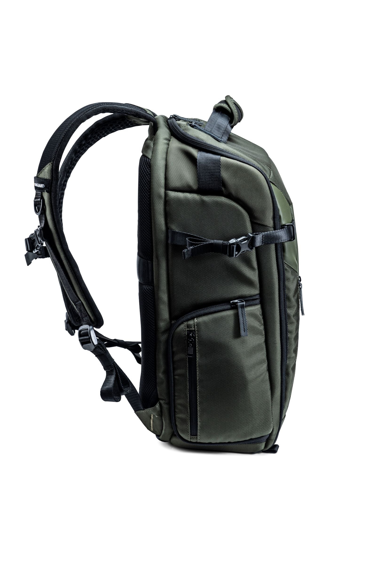 VEO SELECT 48BF Professional DSLR Camera Backpack for Photographers - Waterproof Green Photography Bag with Customizable Dividers | Perfect for Travel, Hiking & Outdoor Photography