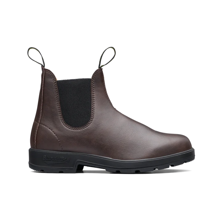 Blundstone 2116 Original Vegan Brown Leather Chelsea Boots - Comfortable & Durable for Men & Women | Perfect for Work, Hiking & Casual Wear