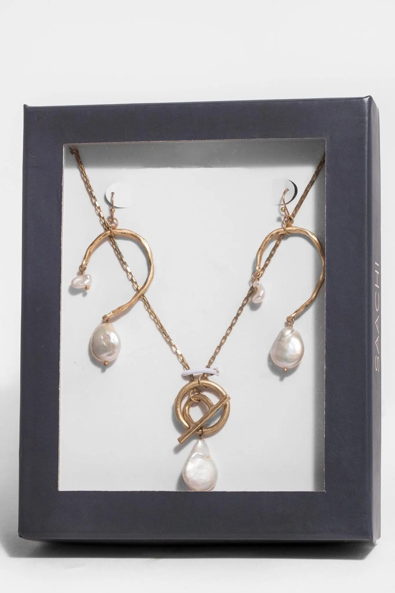 Elegant Pearl Necklace and Earrings Set - Perfect Gift for Women, Brides, and Special Occasions | Wedding, Anniversary, Birthday, and Formal Events Jewelry