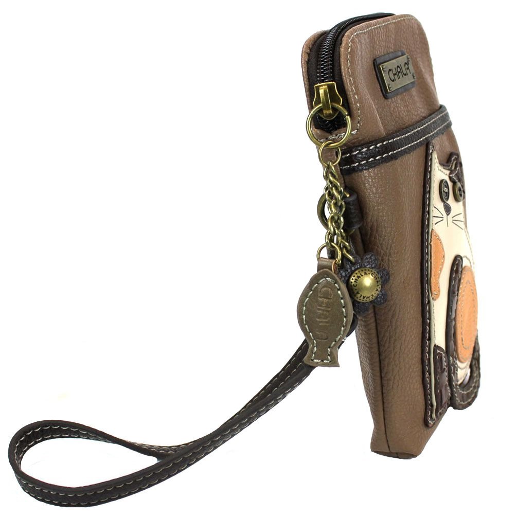Chala Handbags Cat-Themed Crossbody Phone Purse - Convertible Strap for Cat Lovers & Cat Moms | Perfect Gift for Women, Daily Use & Cat-Themed Events