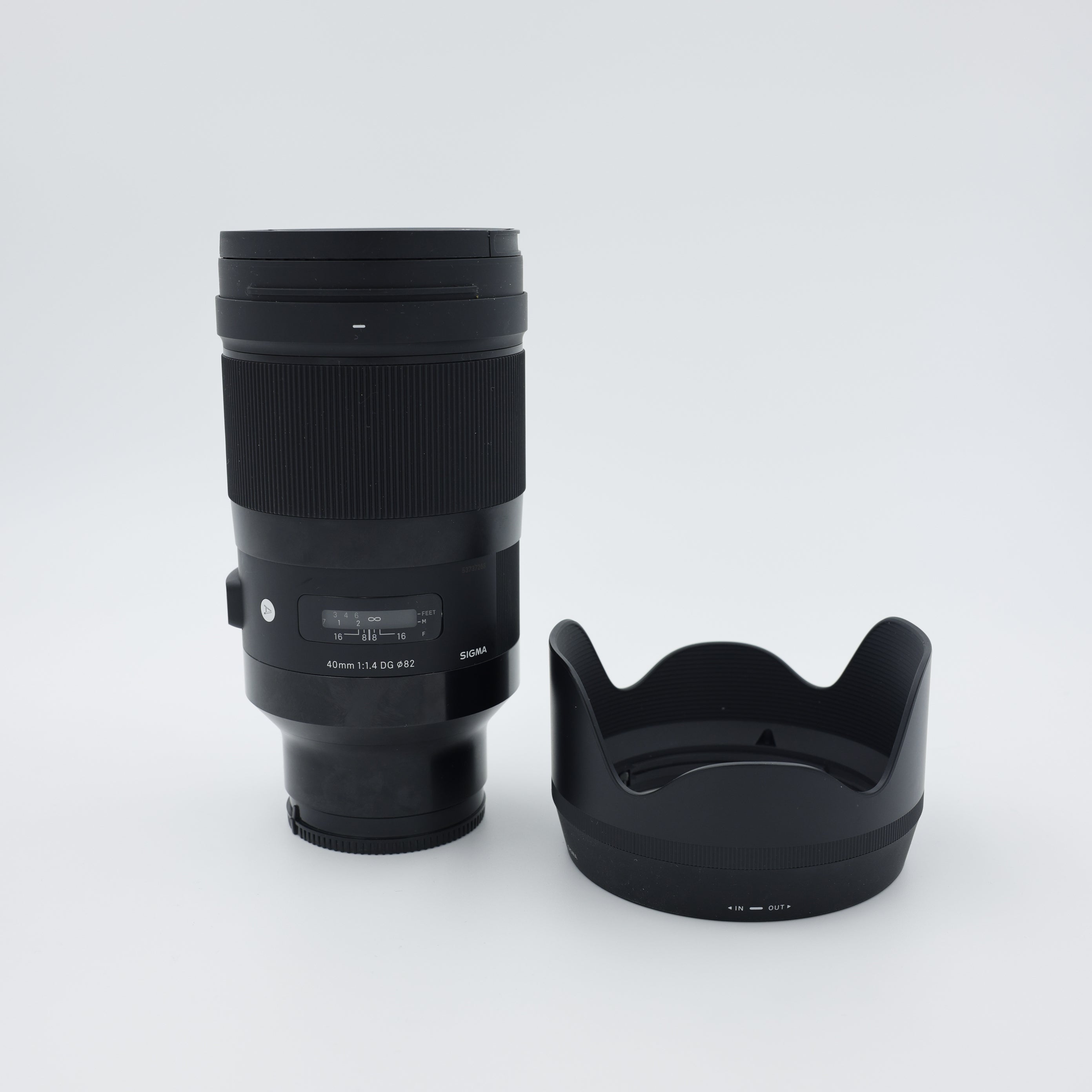 Used Sigma 40mm f/1.4 DG HSM ART Lens for Sony E Mount - Perfect for Portrait, Low Light & Street Photography