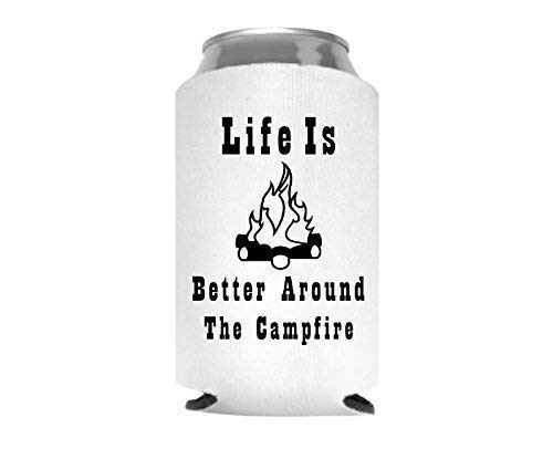 Insulated Beer Bottle & Can Cooler - Camping, BBQ, Tailgating Accessories for Adults - Perfect for Outdoor Parties & Campfire Gatherings