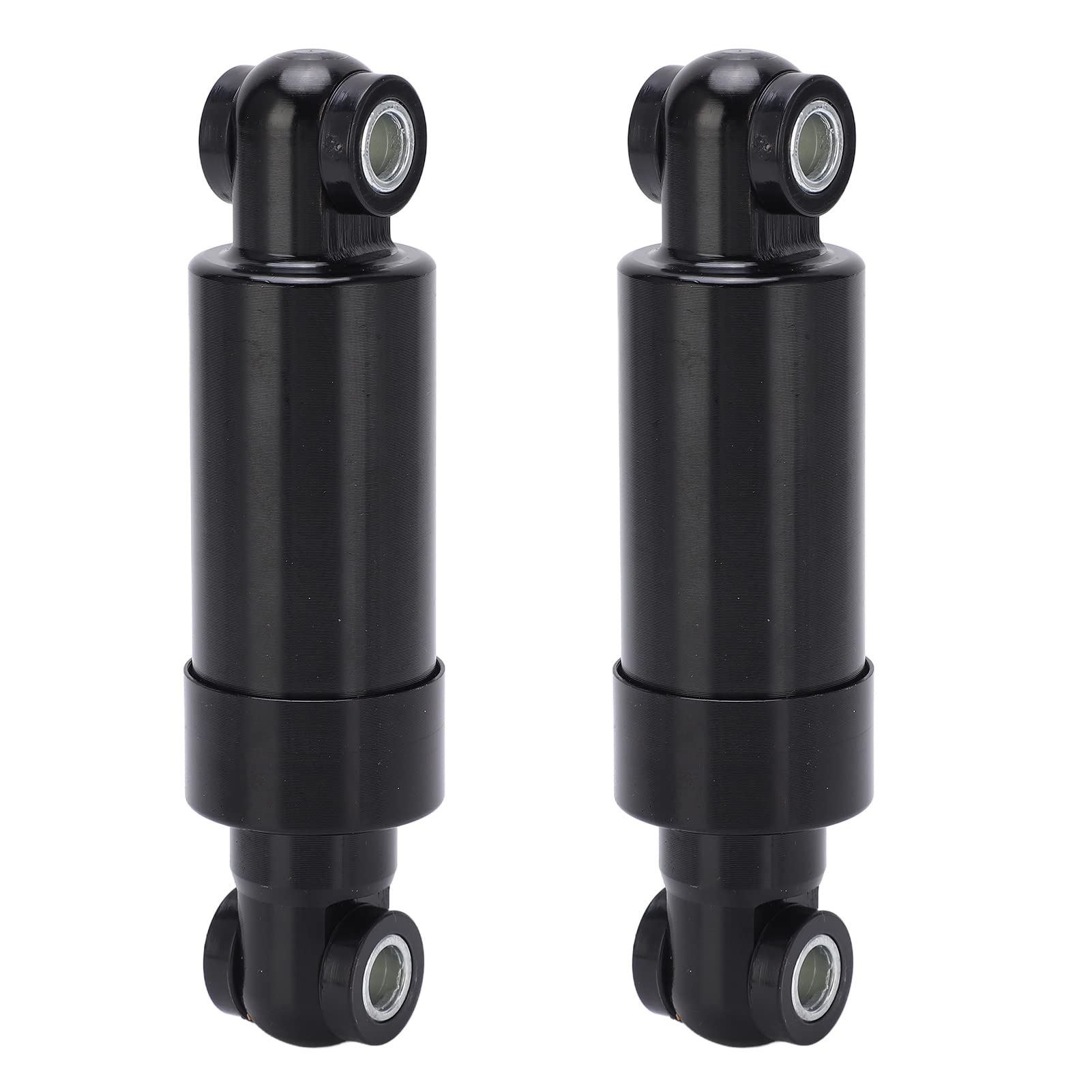 750lbs 110mm Steel Alloy Electric Bike Shock Absorber - 2pcs Black Rustproof Suspension for Folding Scooters & E-Bikes | Perfect for Urban Commuting & Off-Road Adventures