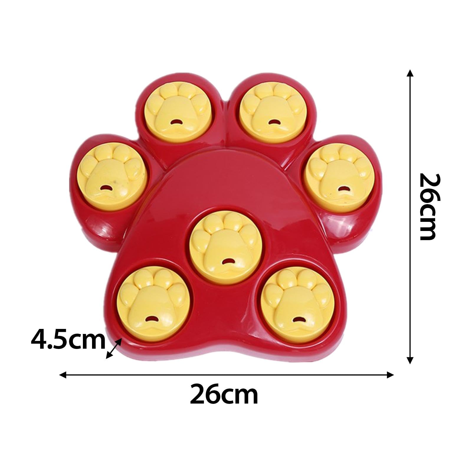 Enakshi Slow Feed Bowl - Puzzle Dog Toy & Kitten Food Storage Container | Pet Supplies & Dog Toys for Mealtime Fun | Perfect for Slow Eating, Mental Stimulation & Portion Control