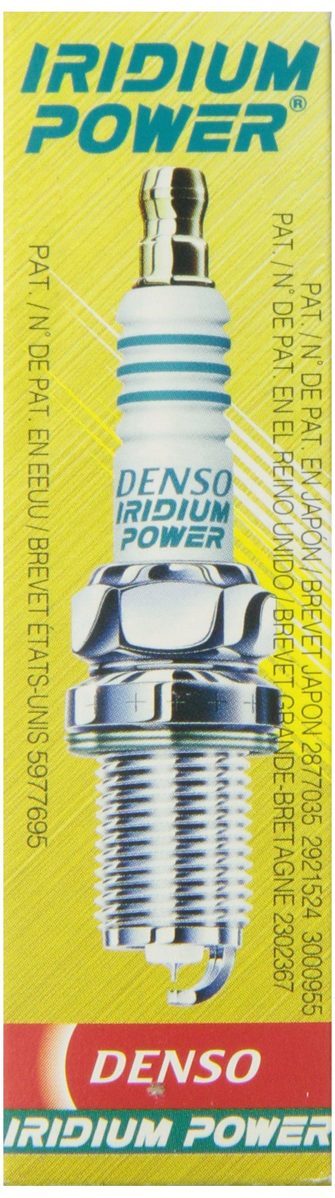 Denso (5358) IK20L Iridium Power Spark Plug - High Performance, Long Life, Pack of 1 - Perfect for Cars, Trucks & SUVs - Improves Fuel Efficiency & Engine Performance