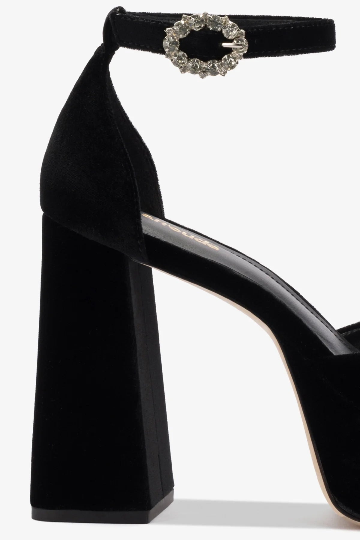 Ari Pump Women's Black Velvet Heels - Elegant Pointed Toe High Heels for Party, Wedding & Evening Events