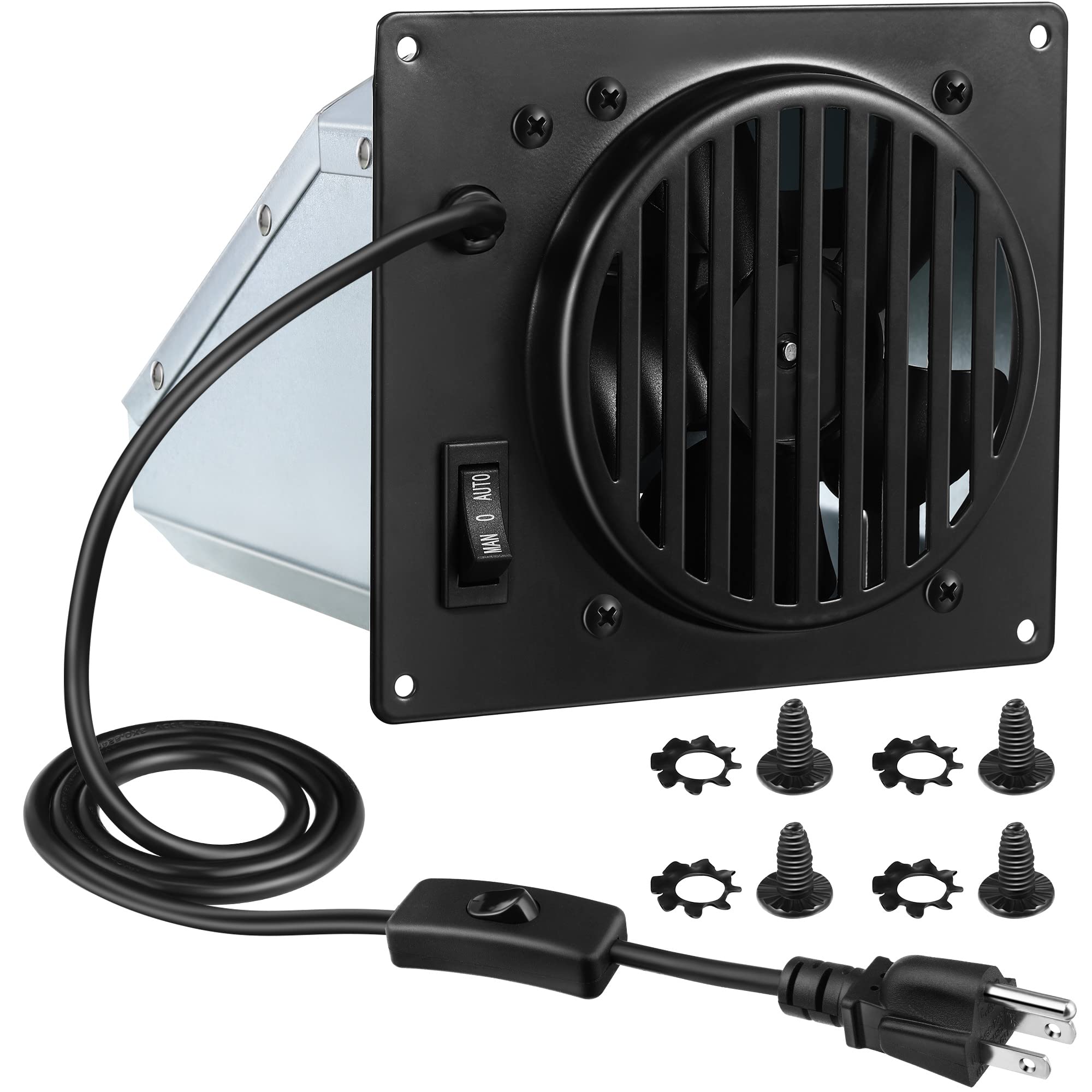 Saillong Vent Blower Fan Kit - Replacement Wall Heater Fan Accessory Compatible with Mr. Heater, Dyna Glo, Comfort Glow & Glo Warm Propane/Natural Gas Wall Heaters - Perfect for Home, Garage & Workshop Heating Solutions