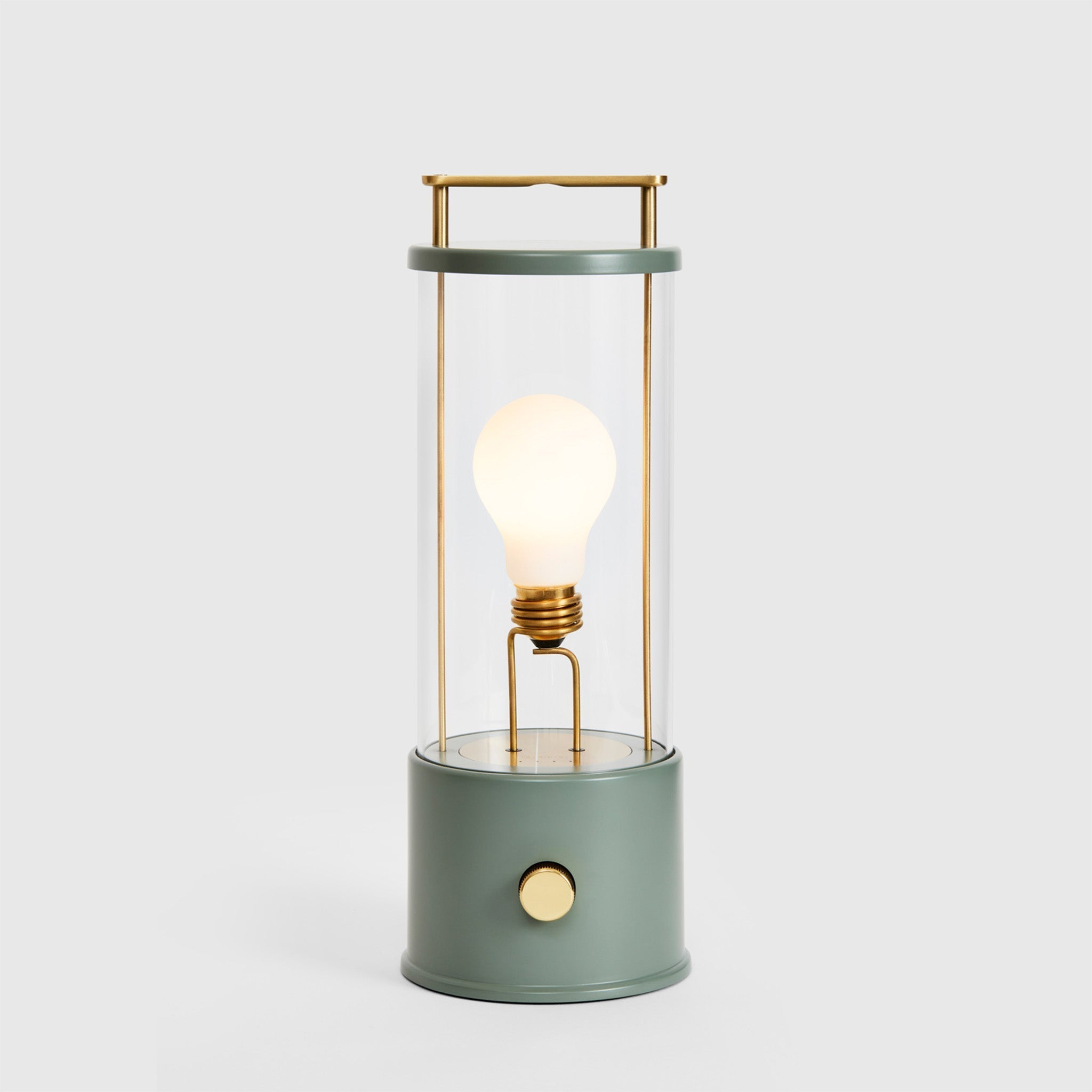 The Muse Portable Lamp - Rechargeable LED Desk Light in Pleasure Garden Green for Bedroom, Office & Reading | Dimmable Night Light with USB Charging