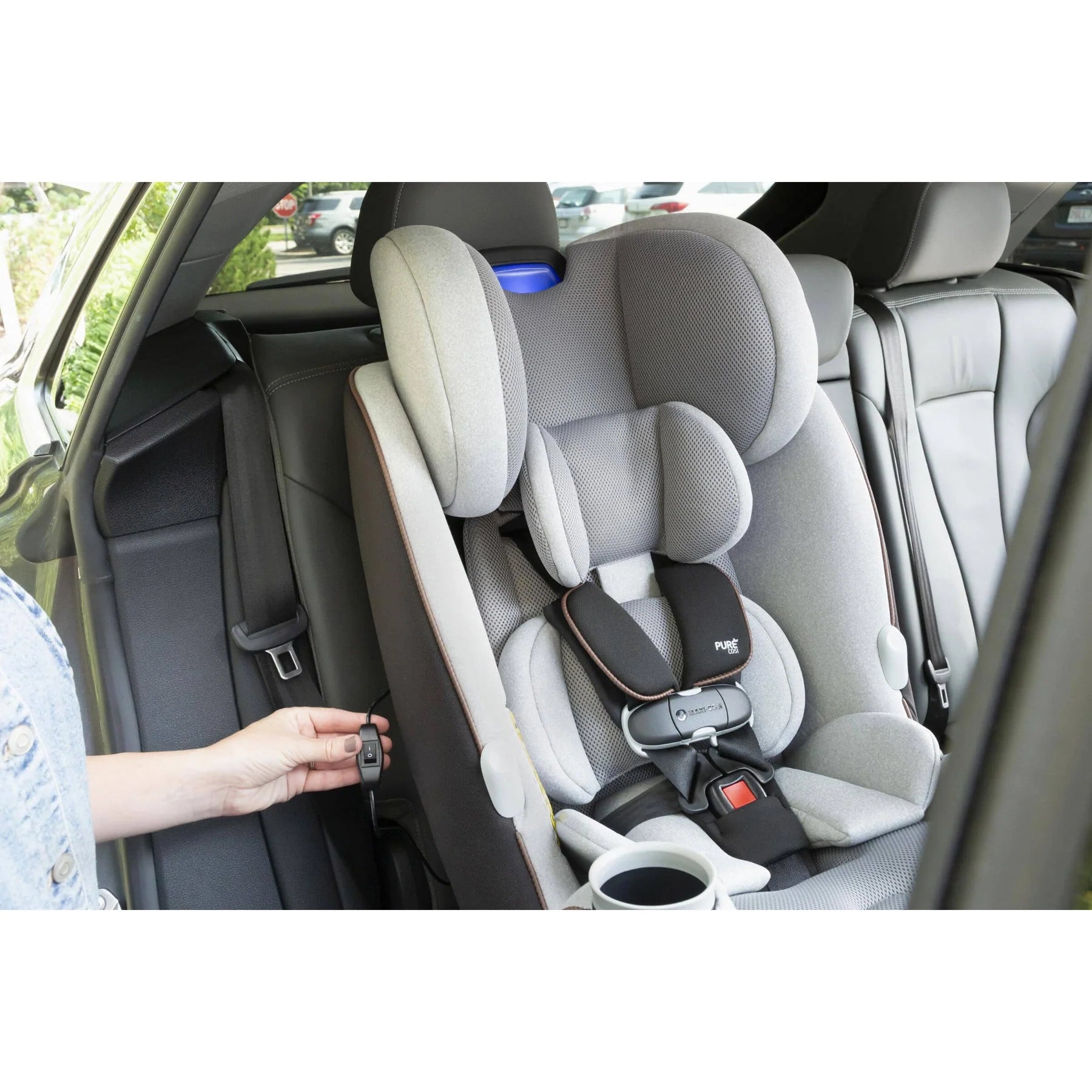 Maxi Cosi Pria Chill All-in-One Convertible Car Seat for Babies & Toddlers - 3-in-1 Rear-Facing, Forward-Facing & Booster - Premium Comfort for Road Trips & Daily Commutes