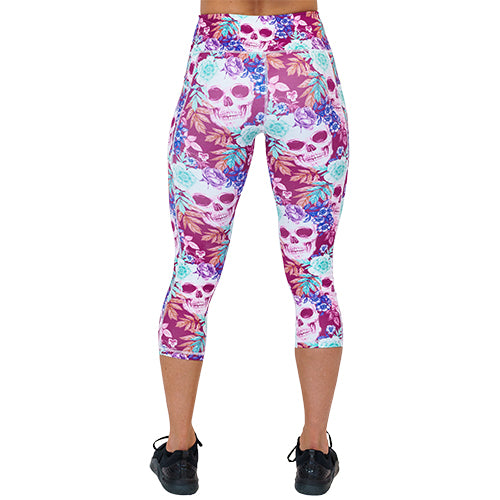 Tropiskull Women's High Waist Leggings - Stylish & Comfortable Workout Pants for Yoga, Running & Gym