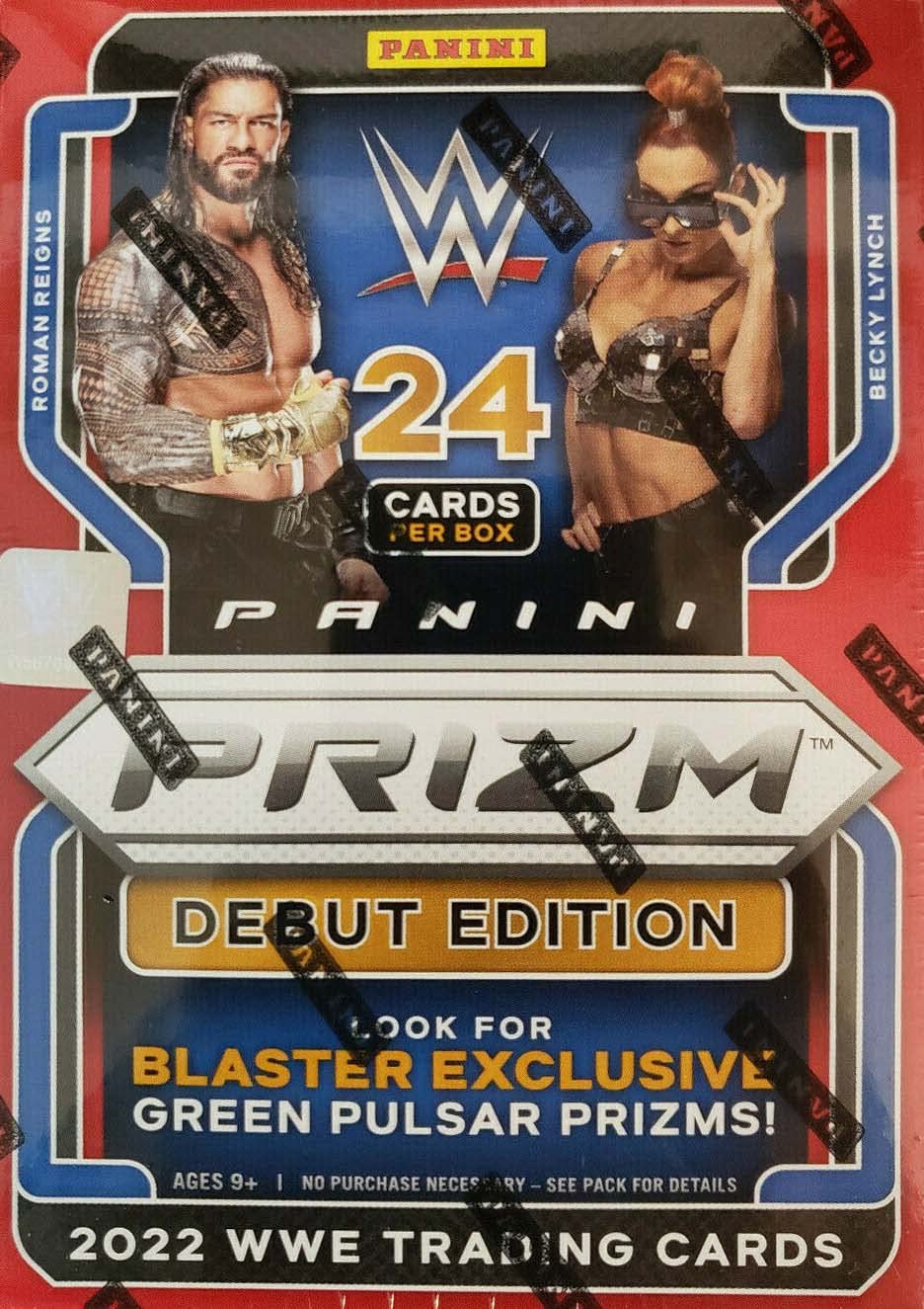2022 Panini Prizm WWE Blaster Box - Trading Cards Collection for WWE Fans - Perfect for Collectors, Gifts, and Fantasy Sports Enthusiasts