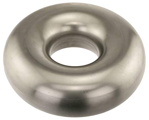 Pegasus 1821-2.50-2.50 Stainless Steel Fabrication Donut - 304 Type, 2.5 Inch Outer Diameter, 2.5 Inch Center Radius - Perfect for Metalworking, Pipe Fitting & Industrial Applications