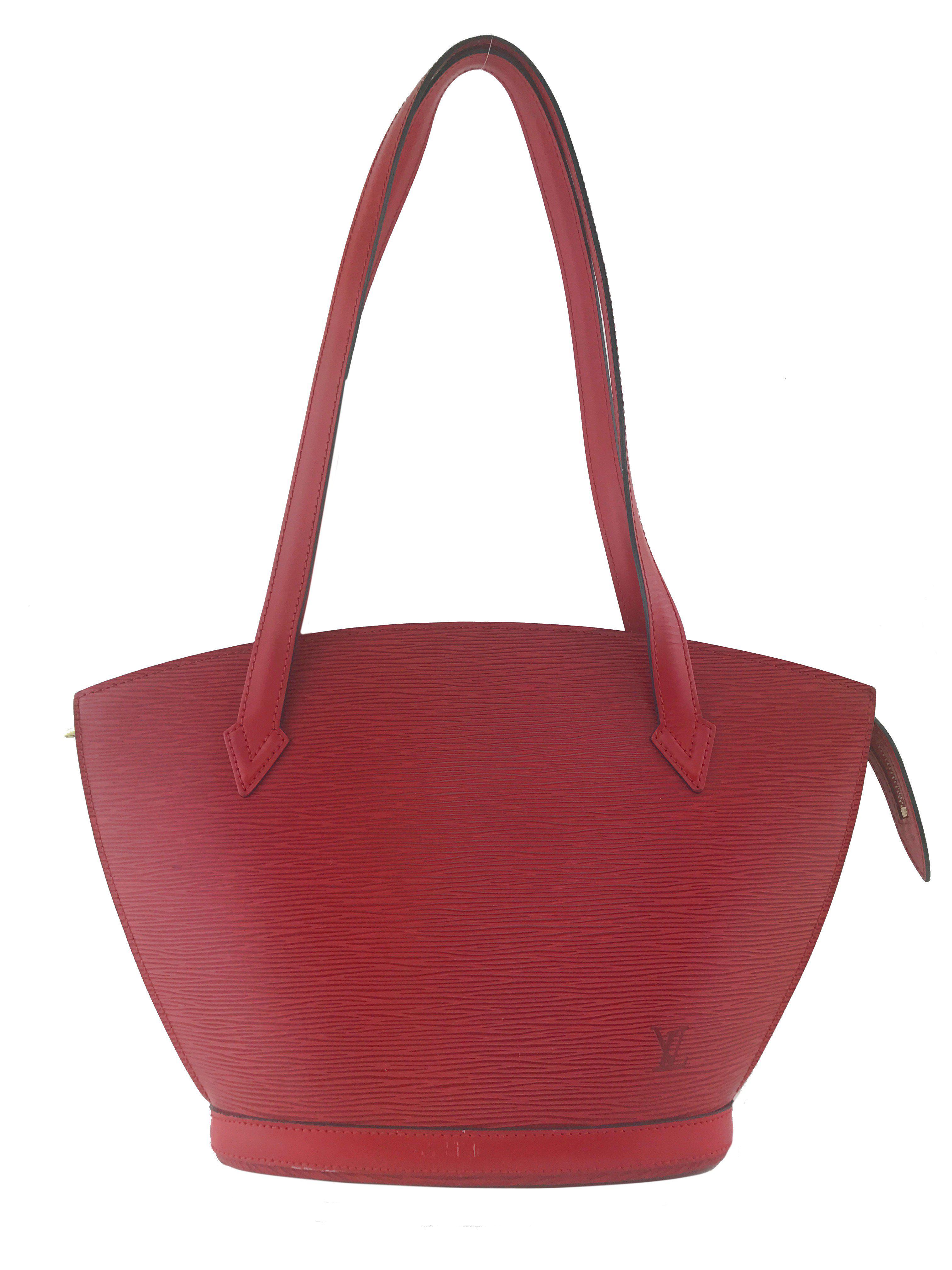 Authentic Louis Vuitton Epi Leather Saint Jacques PM Handbag - Luxury Crossbody Purse for Women | Perfect for Work, Travel & Everyday Use