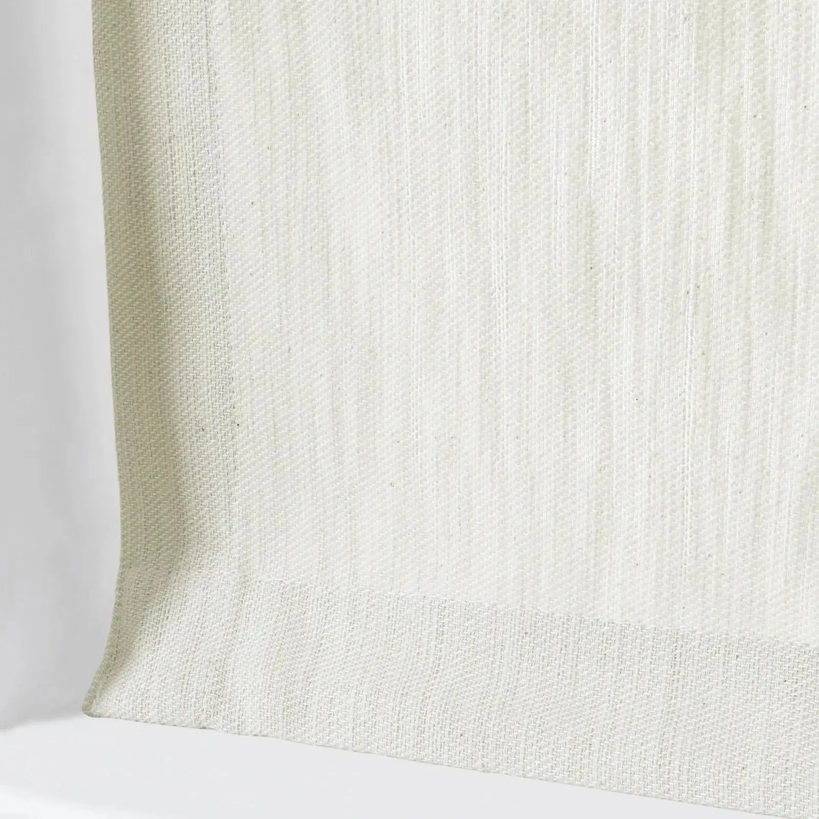 Cloe Cotton Blend Roman Shade with Cord Lift - Blackout Window Treatment for Bedroom & Living Room