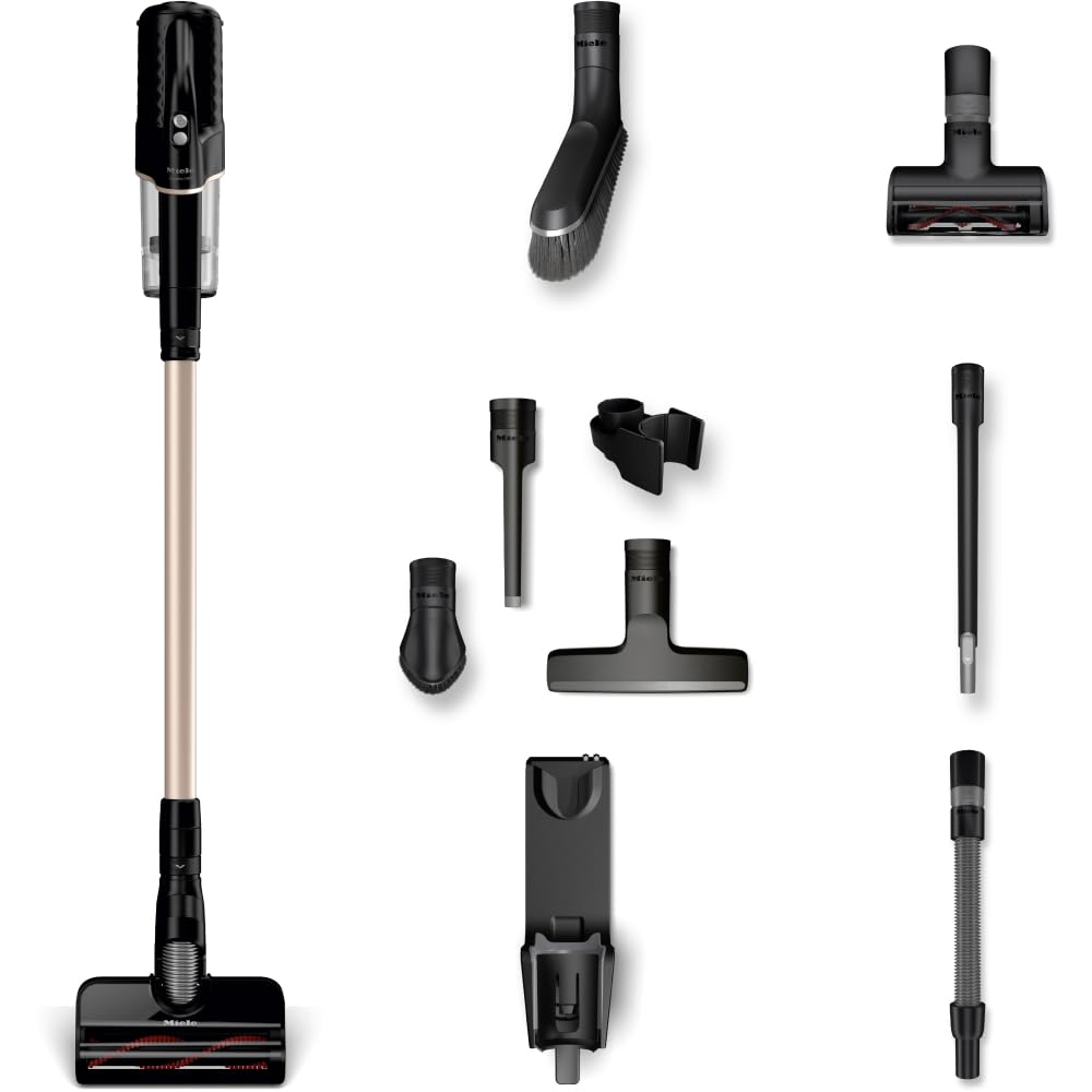 Miele Duoflex Cordless Stick Vacuum - 4 Brushes, Multi-Floor Cleaning for Home & Pet Hair