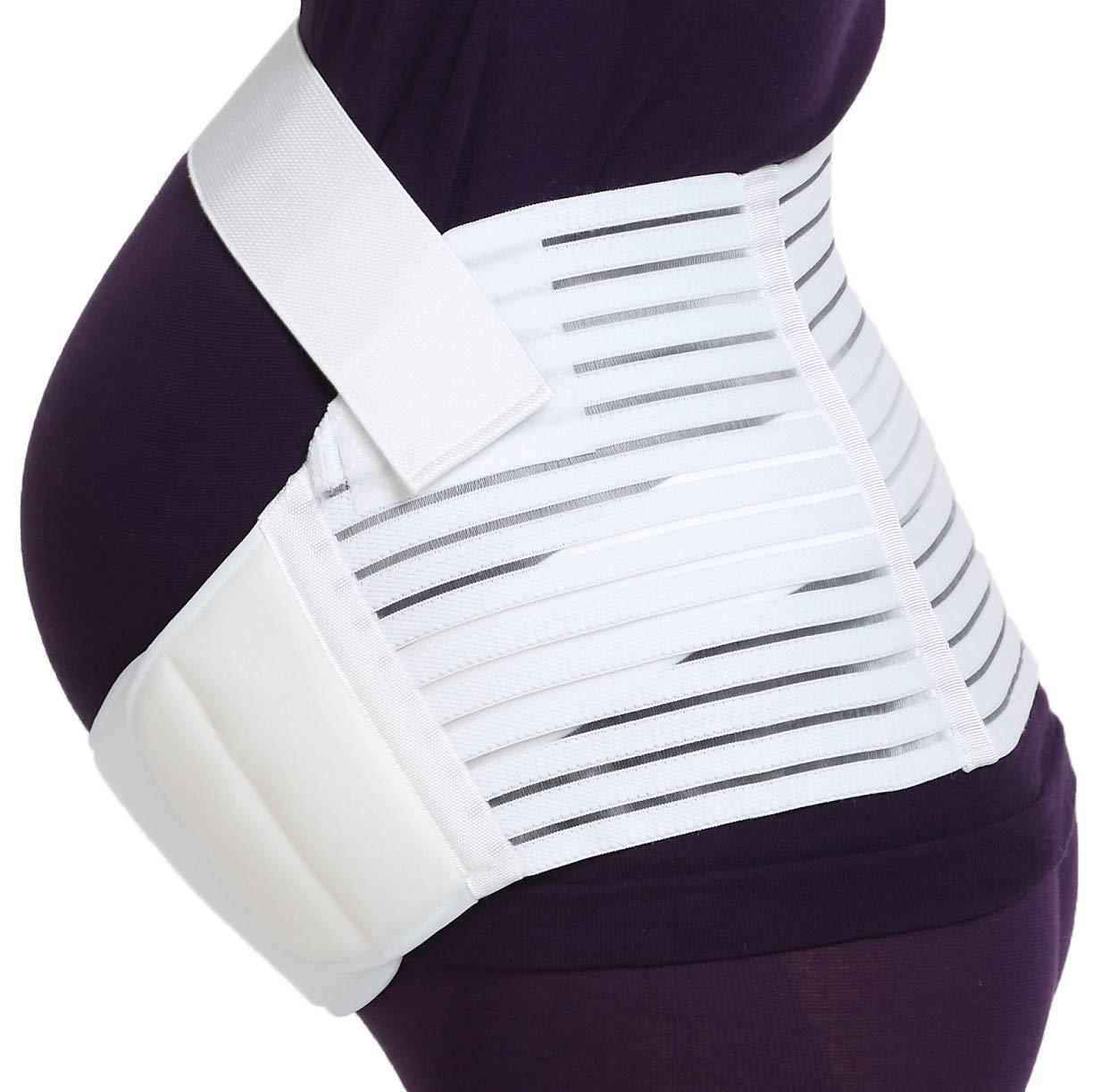Maternity Adjustable Belly Support Belt for Pregnant Women - Comfortable Pregnancy Waistband for Back Pain Relief, Postpartum Recovery & Daily Wear
