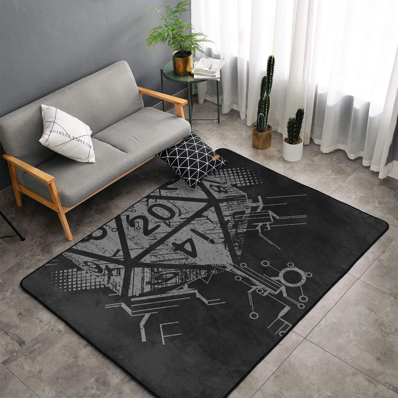 Soft Plush Shaggy Area Rug 60