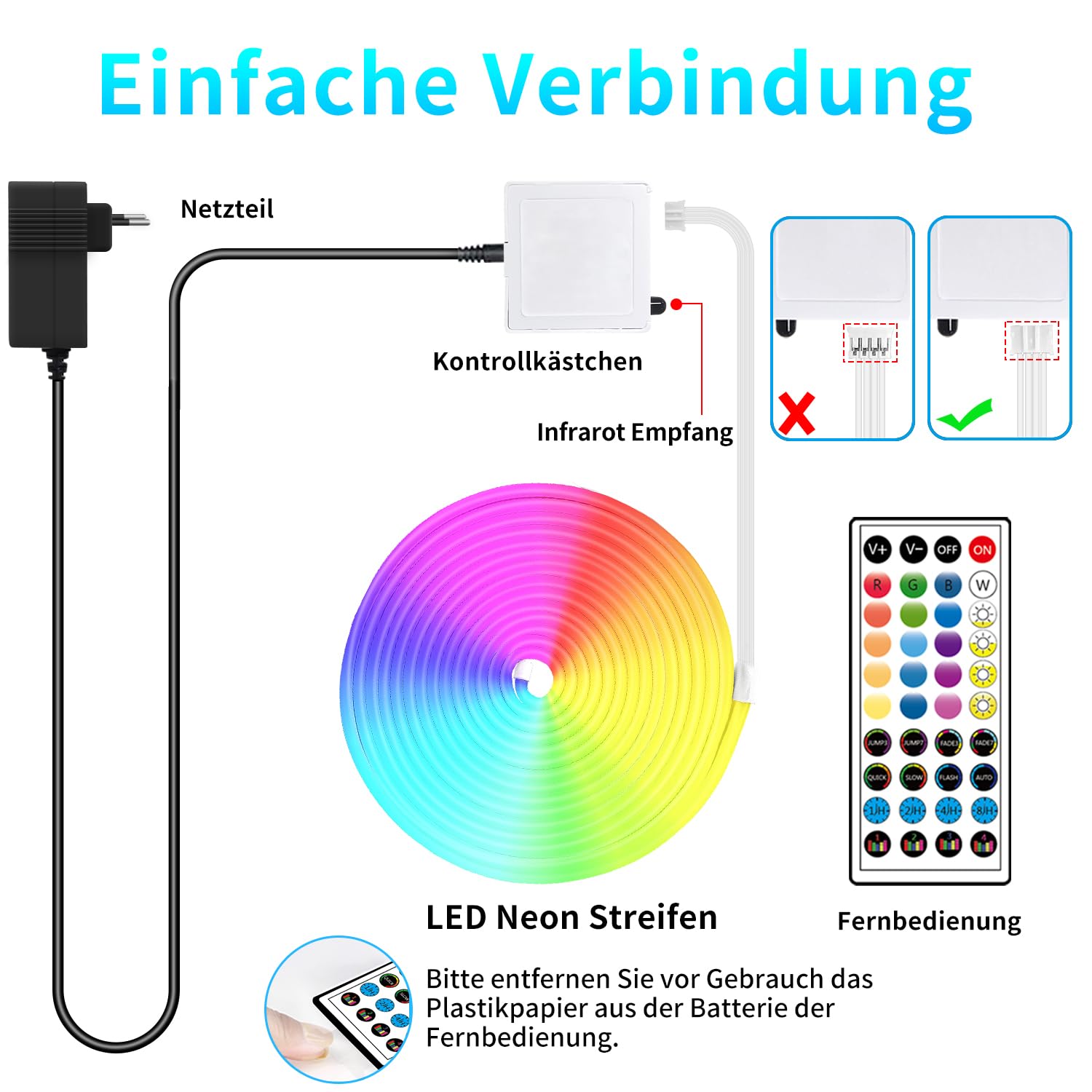 SeGrass 10M RGB LED Neon Light Strip - 24V DC, APP & Remote Control, Flexible Waterproof for Bedroom, Game Room, Outdoor Decor | Perfect for Party Lighting, Home Theater Ambiance, and Bar Signage