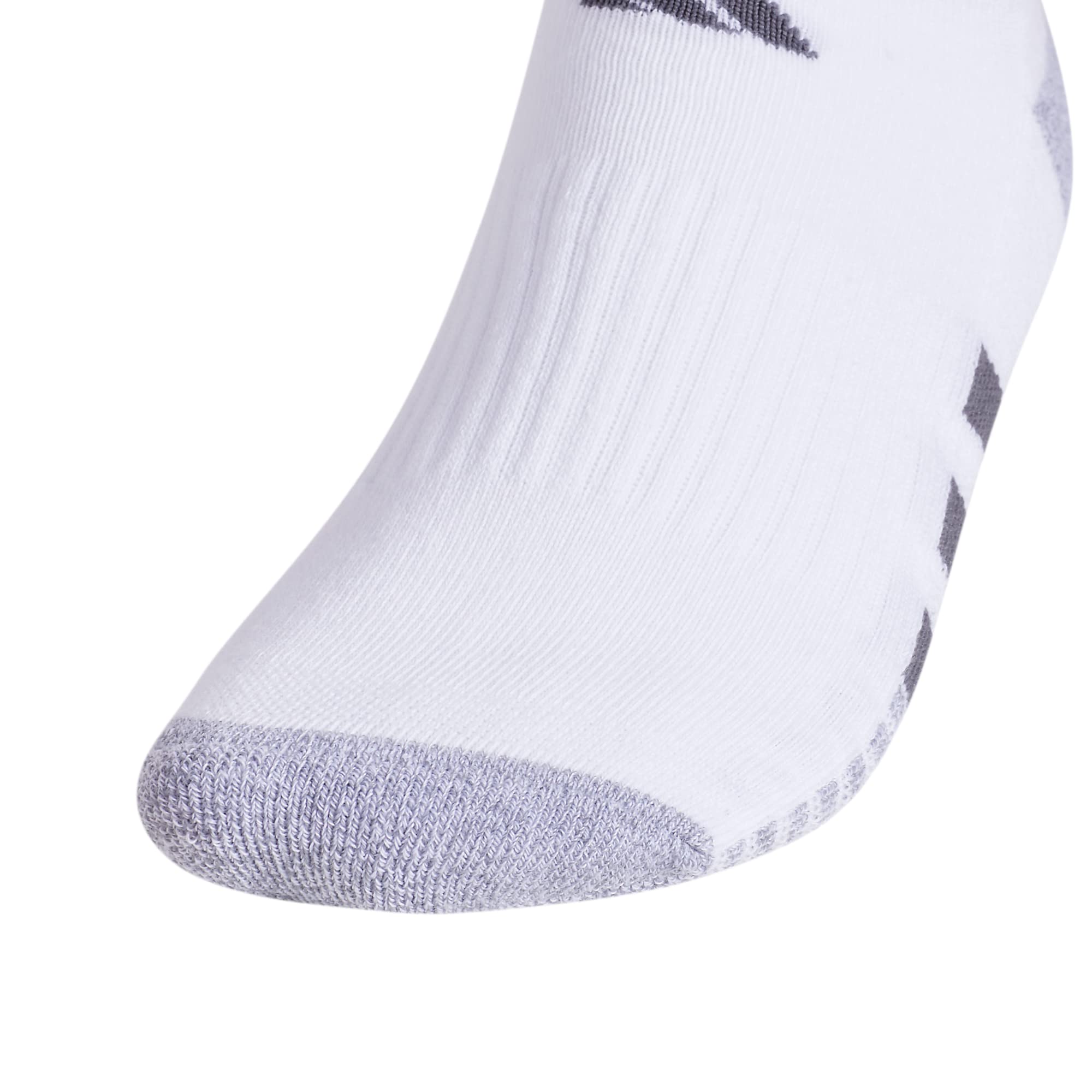 Adidas Men's Cushioned No Show Socks - 3 Pack Low Cut Athletic Socks with Arch Support & Compression Technology for Running, Gym & Everyday Wear