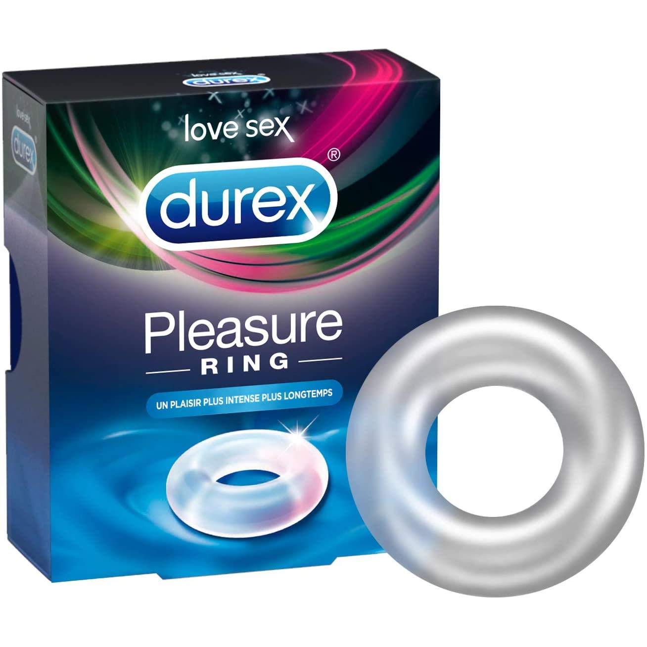Durex Coffret Coquin Valentine's Day Sex Toys Gift Set - 1 Intense Orgasm Vibrator & 1 Pleasure Ring for Couples | Romantic Gifts for Him & Her, Sensual Massage, Spice Up Your Love Life