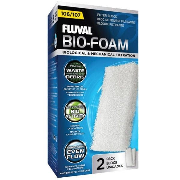 Fluval Bio Foam Filter Block - High Performance Aquarium Filter Media for Fish Tank, Pond & Water Filtration - Perfect for Freshwater & Saltwater Tanks