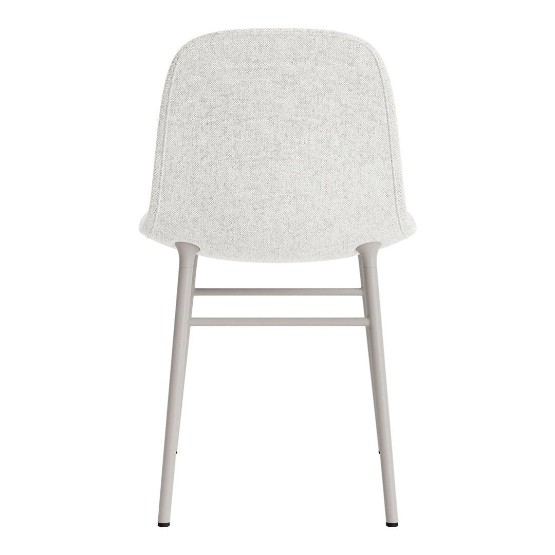 Modern Form Chair with Sturdy Metal Legs & Comfortable Upholstery - Perfect for Home Office, Living Room, or Dining Room Decor