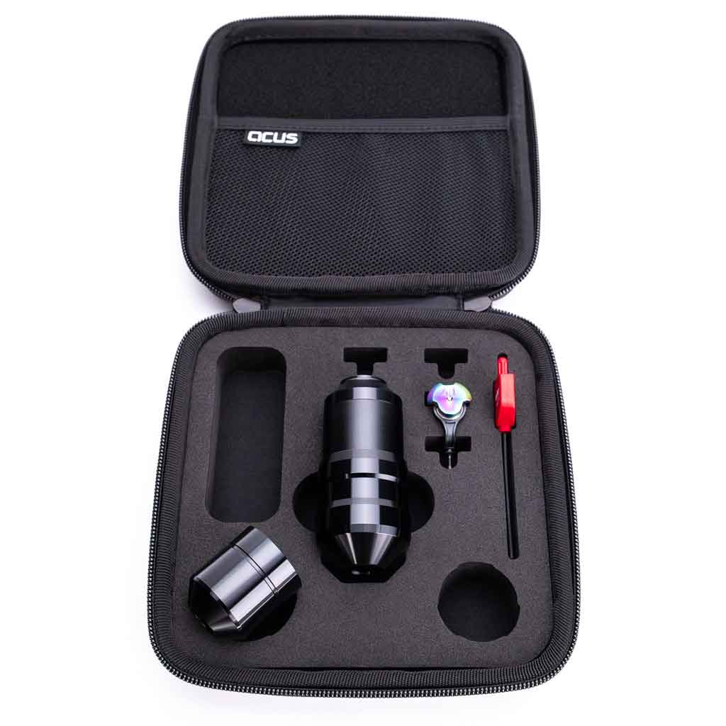 ACUS C2 Professional Tattoo Machine Gun - Rotary Tattoo Pen for Artists with Quiet Motor & Precise Needle Control - Perfect for Lining, Shading & Coloring Tattoos