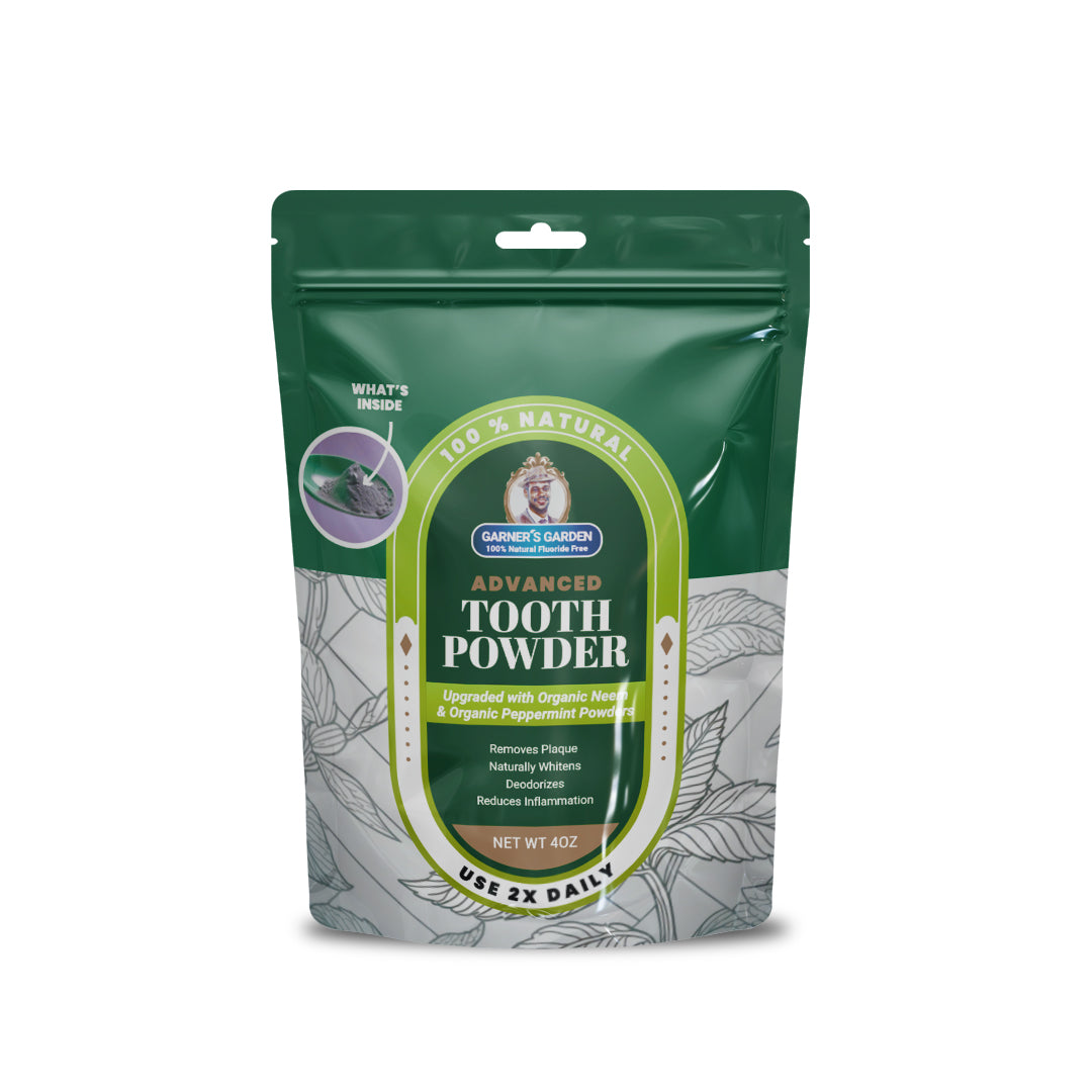 Natural Tooth Powder for Whitening & Sensitive Teeth | Fluoride-Free, Vegan & Organic | Safe for Daily Oral Care & Travel