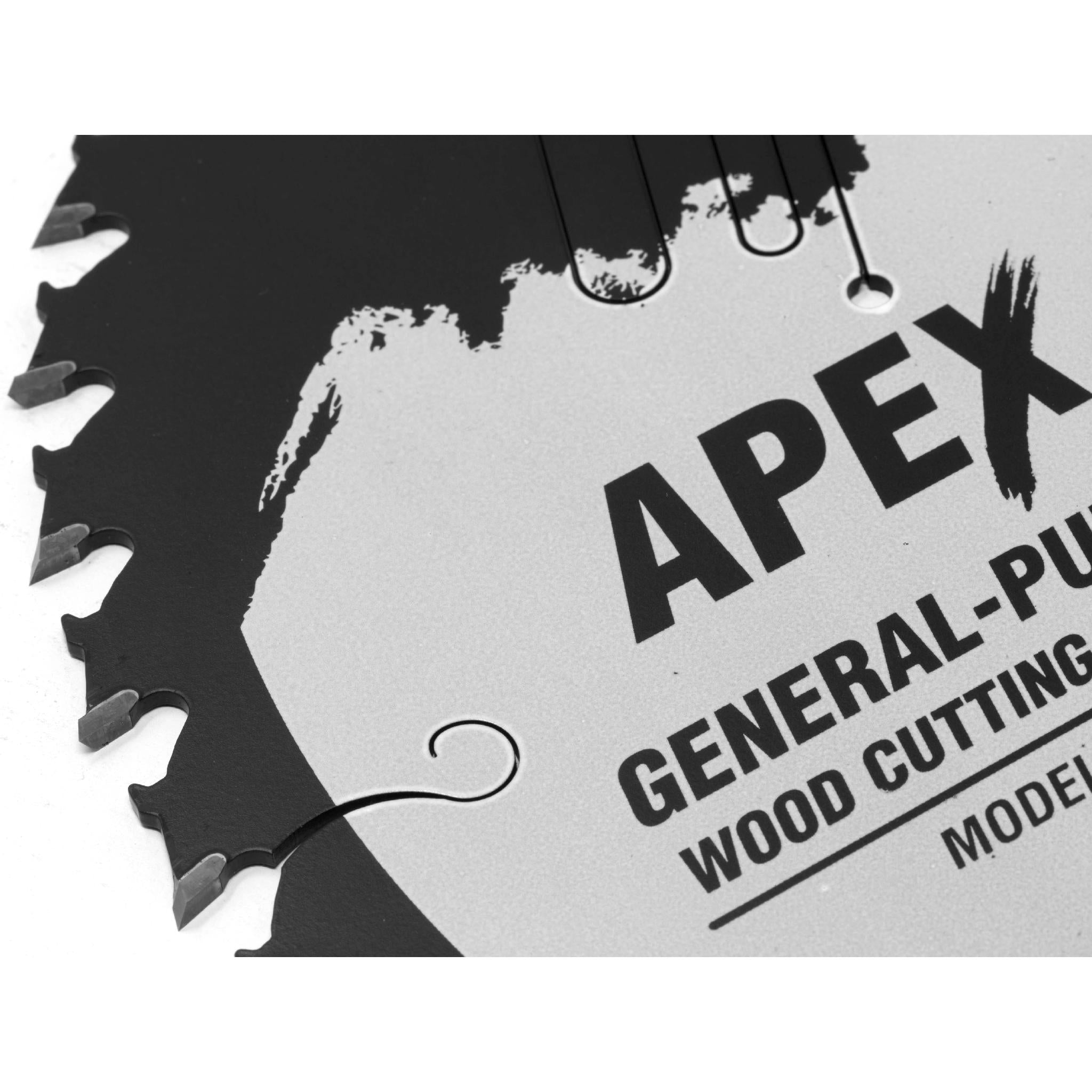 WEN BL1040C Apex 10-Inch 40-Tooth Carbide-Tipped Woodworking Saw Blade - Industrial Grade with Cool Cut Coating for Smooth Cuts on Hardwood, Plywood & MDF - Perfect for Table Saws, Miter Saws & Circular Saws