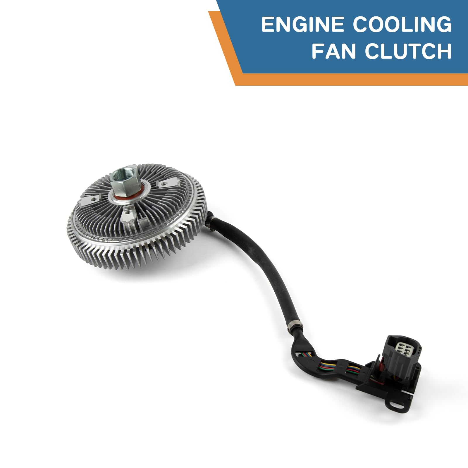 Fan Clutch Replacement for Dodge Ram 2500 3500 4500 5500 (2010-2013) 6.7L L6 Diesel - Fits OEM Part Numbers 3291, 68155609AB, 326-00154, 326-00153, 326-00166, 9202510, 622-009, 55056932AC, 55056932AE, 55056932AF - Heavy Duty Cooling System Upgrade for Towing & Off-Road Use