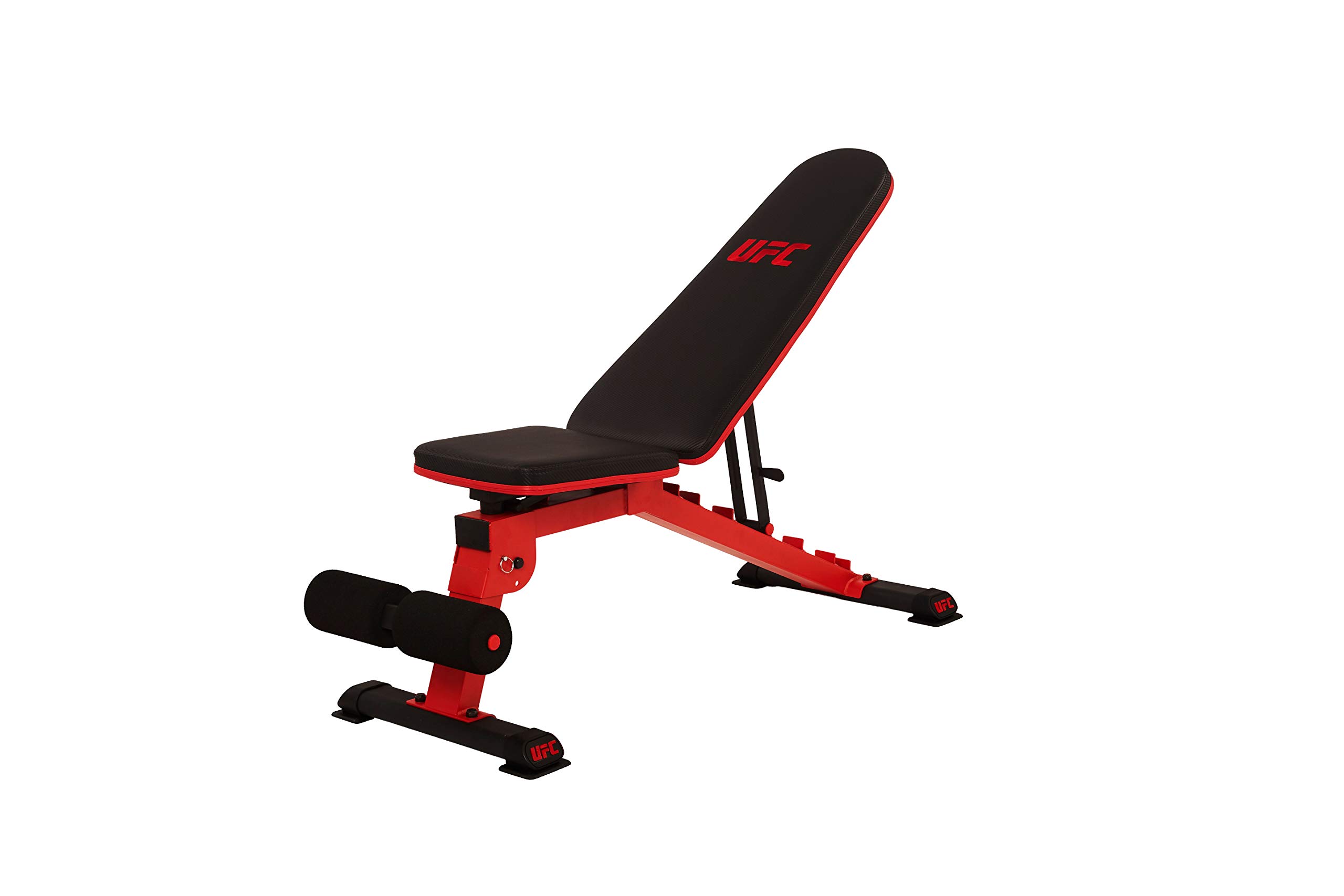 UFC FOLDING FID Weight Bench - Adjustable Full Body Workout Bench for Strength Training (Flat/Incline/Decline) | Compact Foldable Design for Home Gym | Perfect for Bench Press, Dumbbell Exercises & Home Fitness Routines