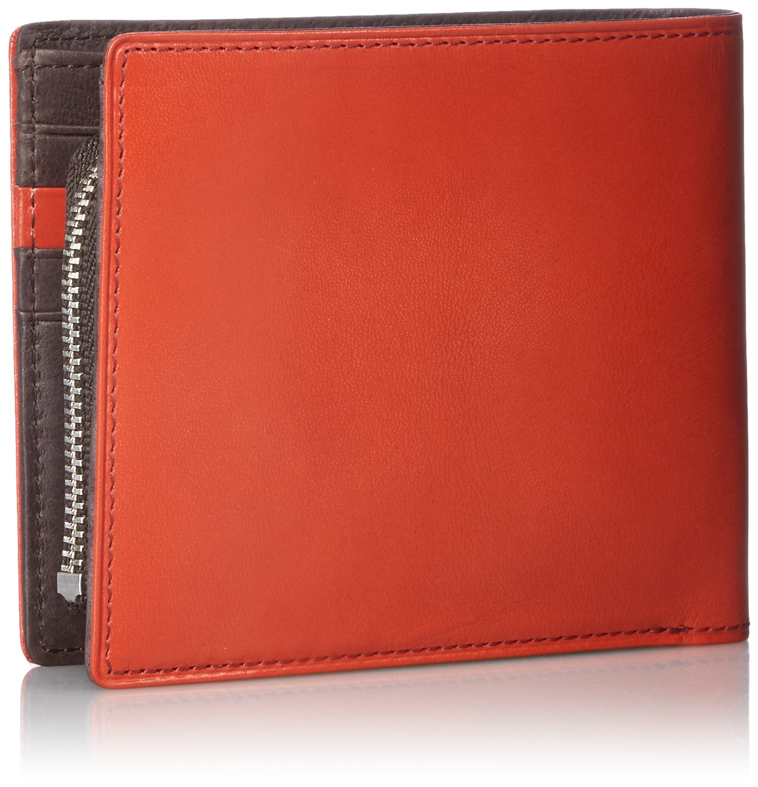 TAKEO KIKUCHI Genuine Leather Men's Wallet - Slim Bifold RFID Blocking Credit Card Holder for Business & Travel - Perfect Gift for Dad, Husband, Boyfriend