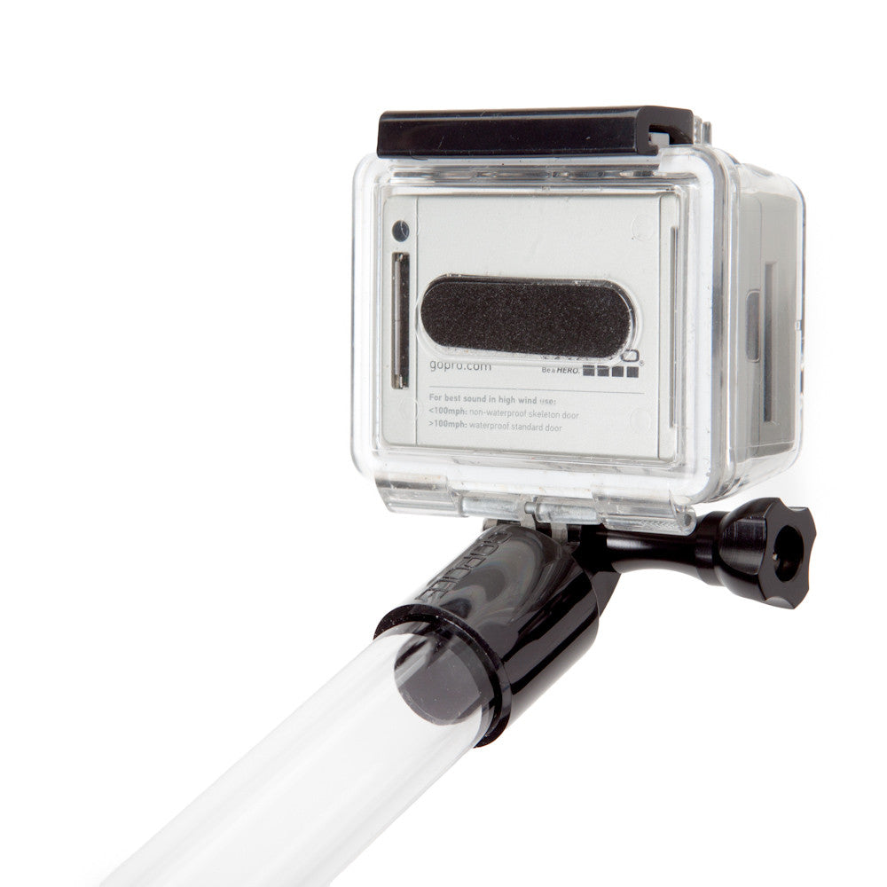 GoPole Aluminum Thumbscrew Mount for GoPro Cameras - Durable Black Tripod Adapter for Action Shots, Vlogging & Outdoor Adventures