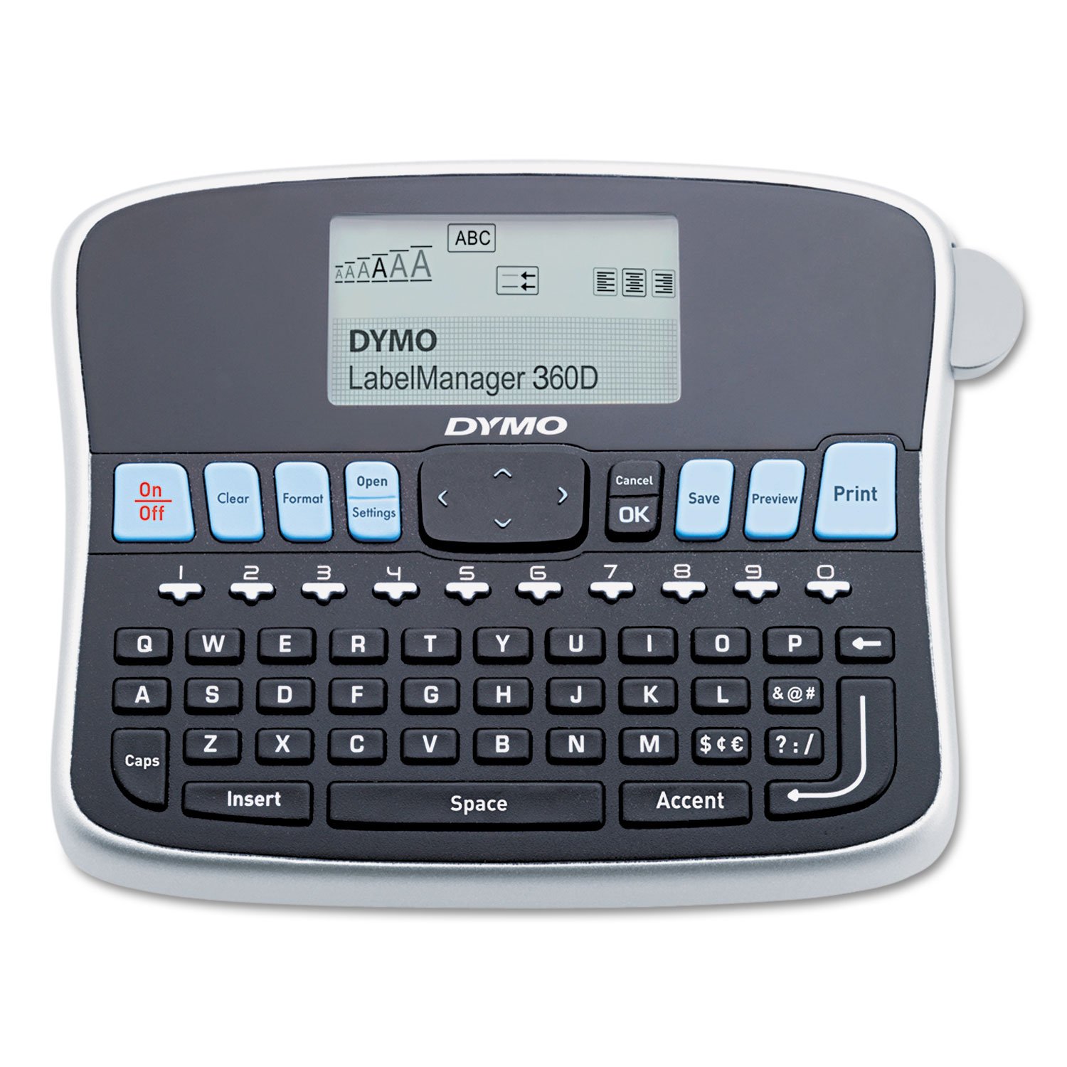 DYMO DYM1754488 LabelManager LM360D Label Maker - Portable Label Printer for Home, Office & Organization | Create Custom Labels for Storage, Files & Shipping